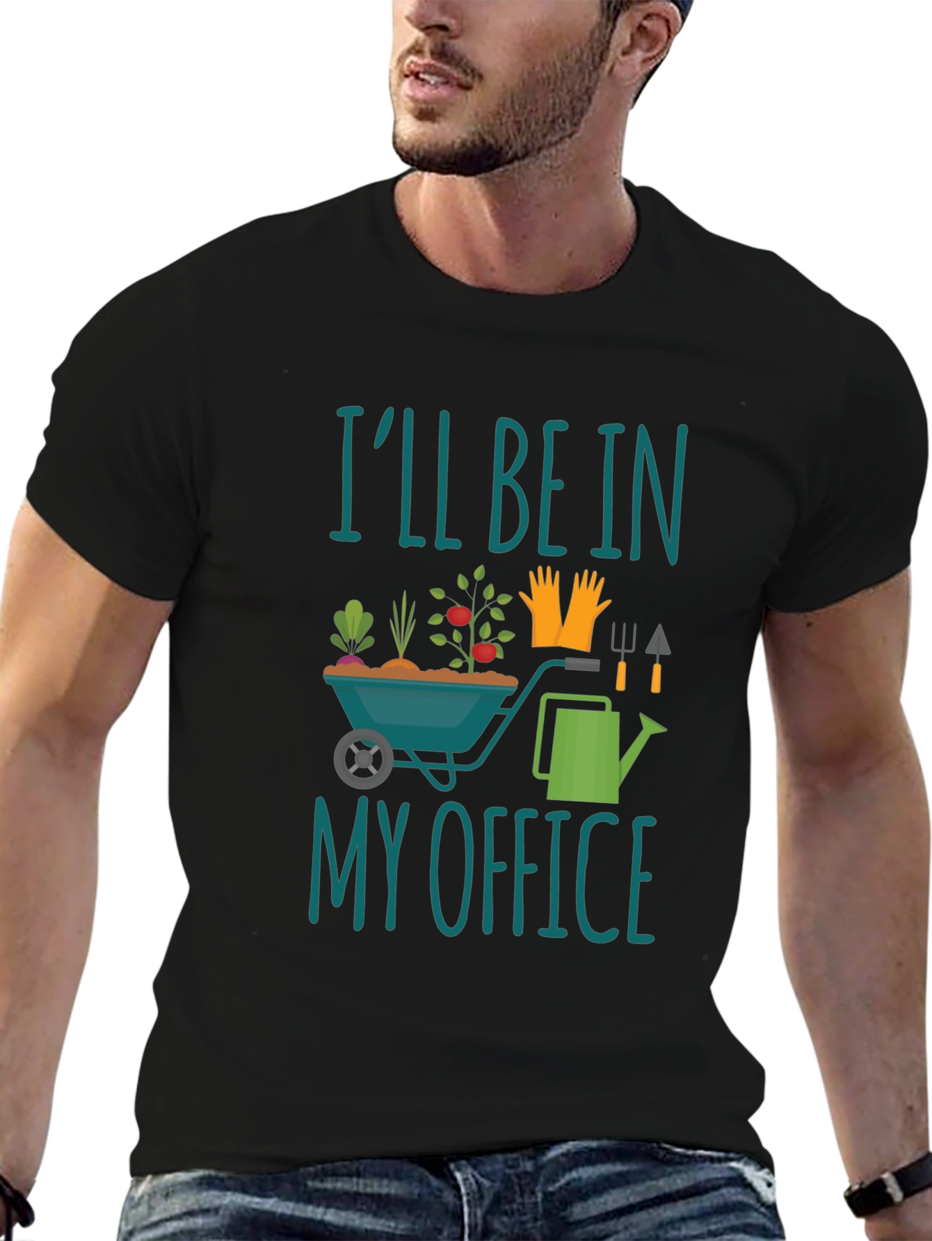 Gardener T-Shirt - Ill Be In My Office