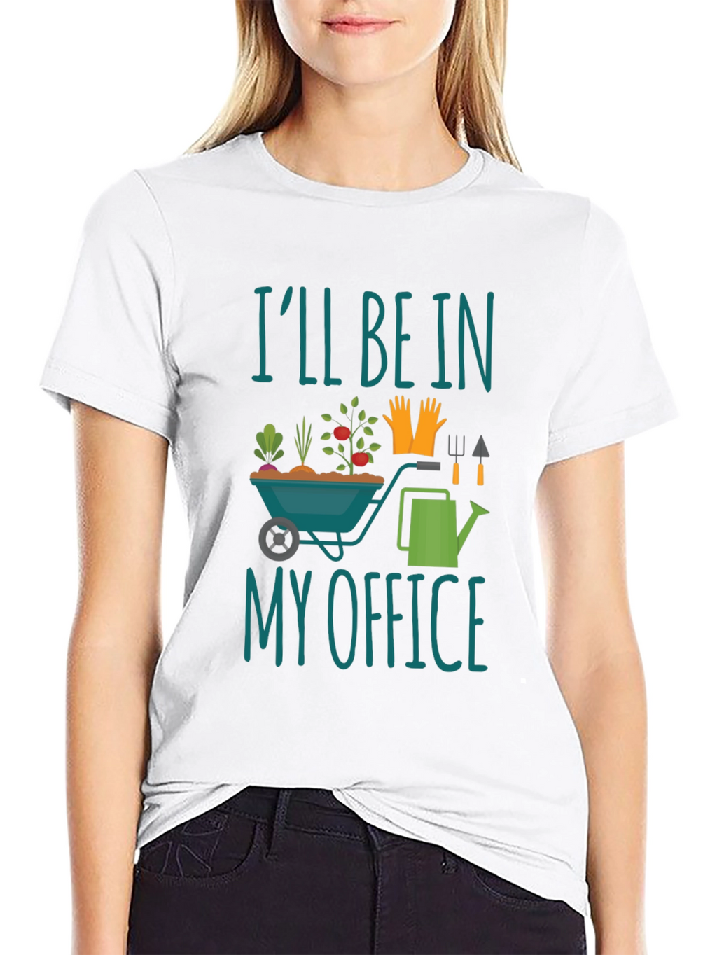 Gardener T-Shirt - Ill Be In My Office