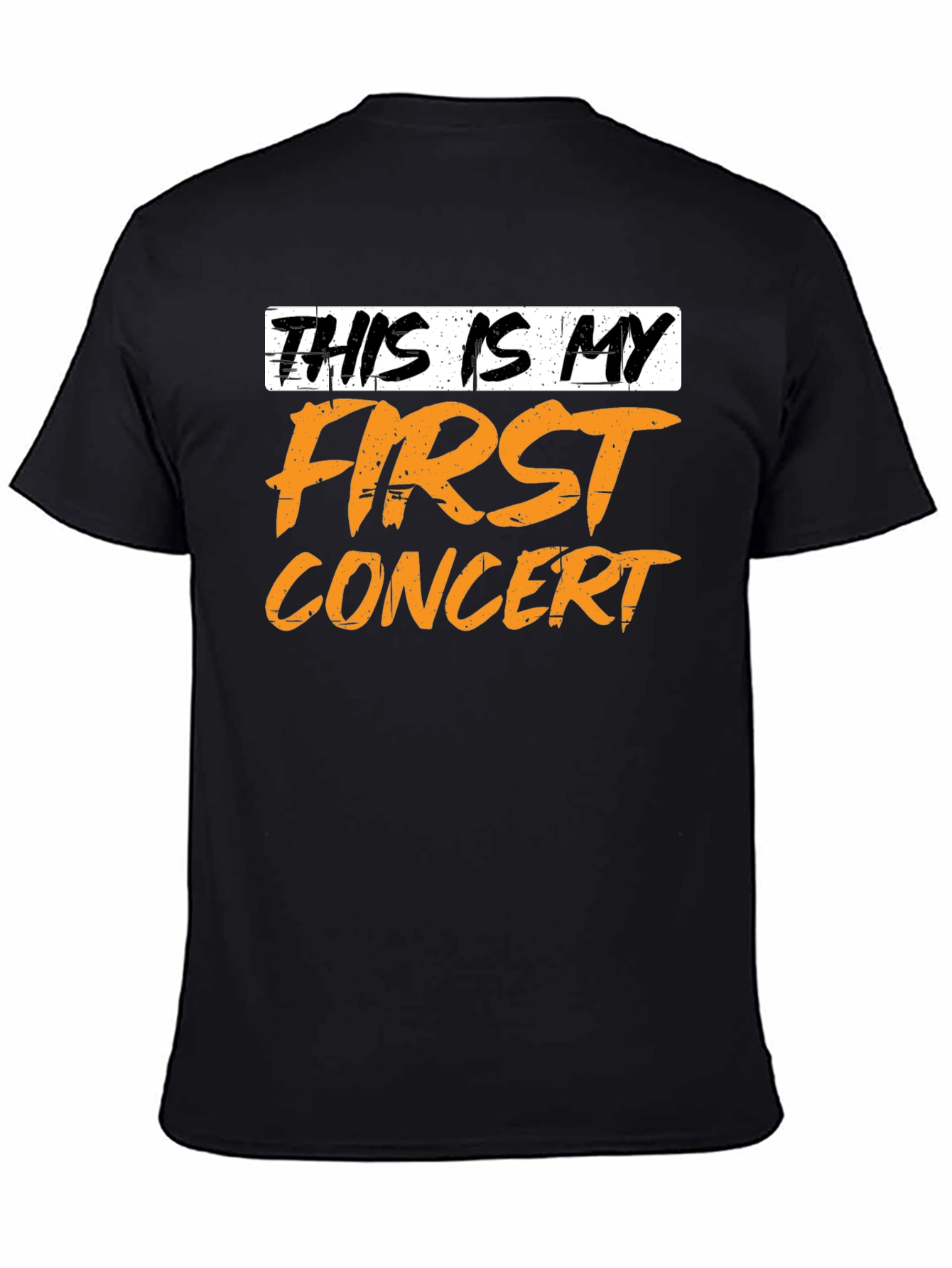 My First Concert T-Shirt - Novelty Graphic Tee