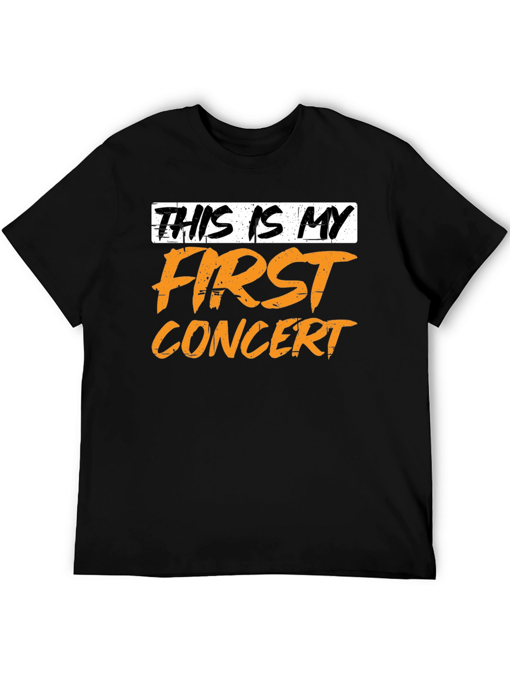 My First Concert T-Shirt - Novelty Graphic Tee