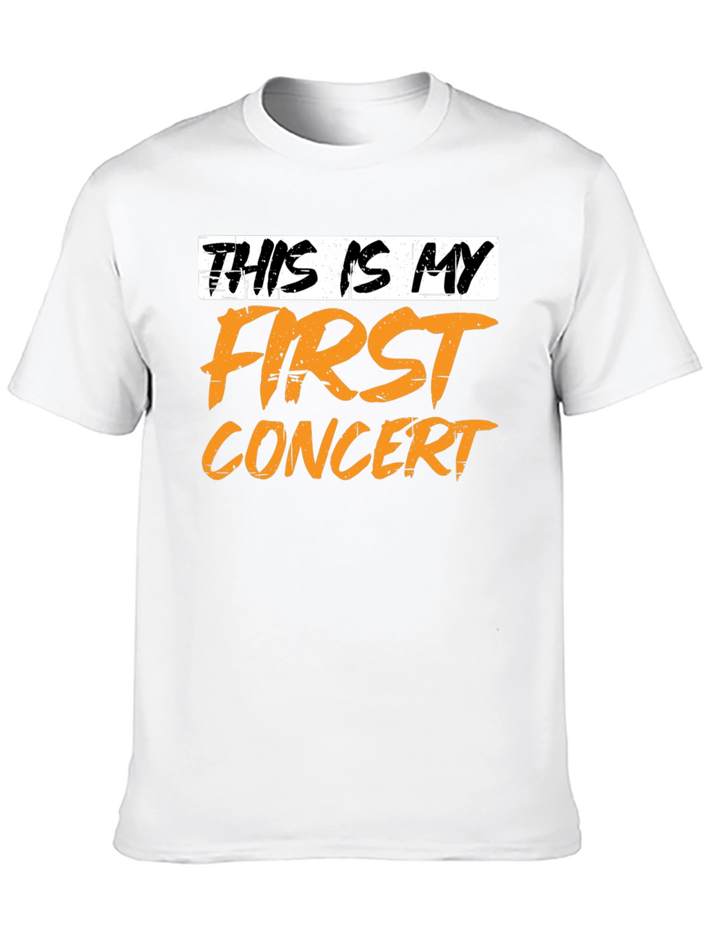 My First Concert T-Shirt - Novelty Graphic Tee