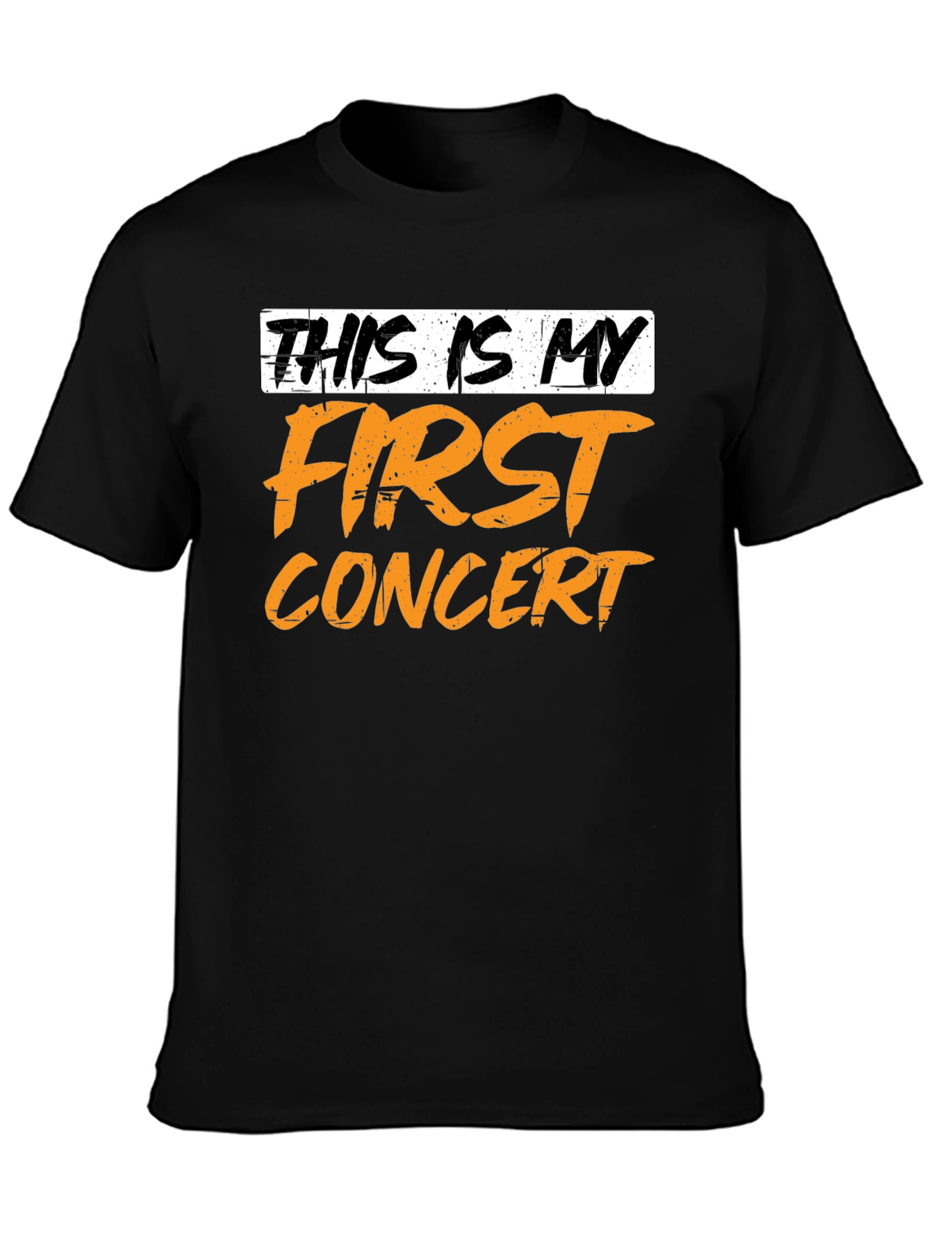My First Concert T-Shirt - Novelty Graphic Tee