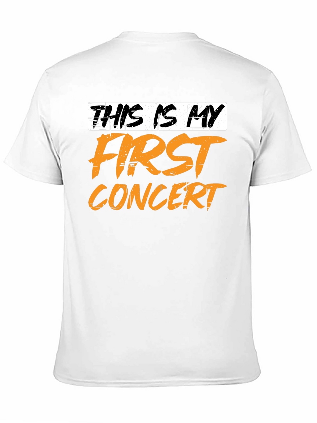 My First Concert T-Shirt - Novelty Graphic Tee