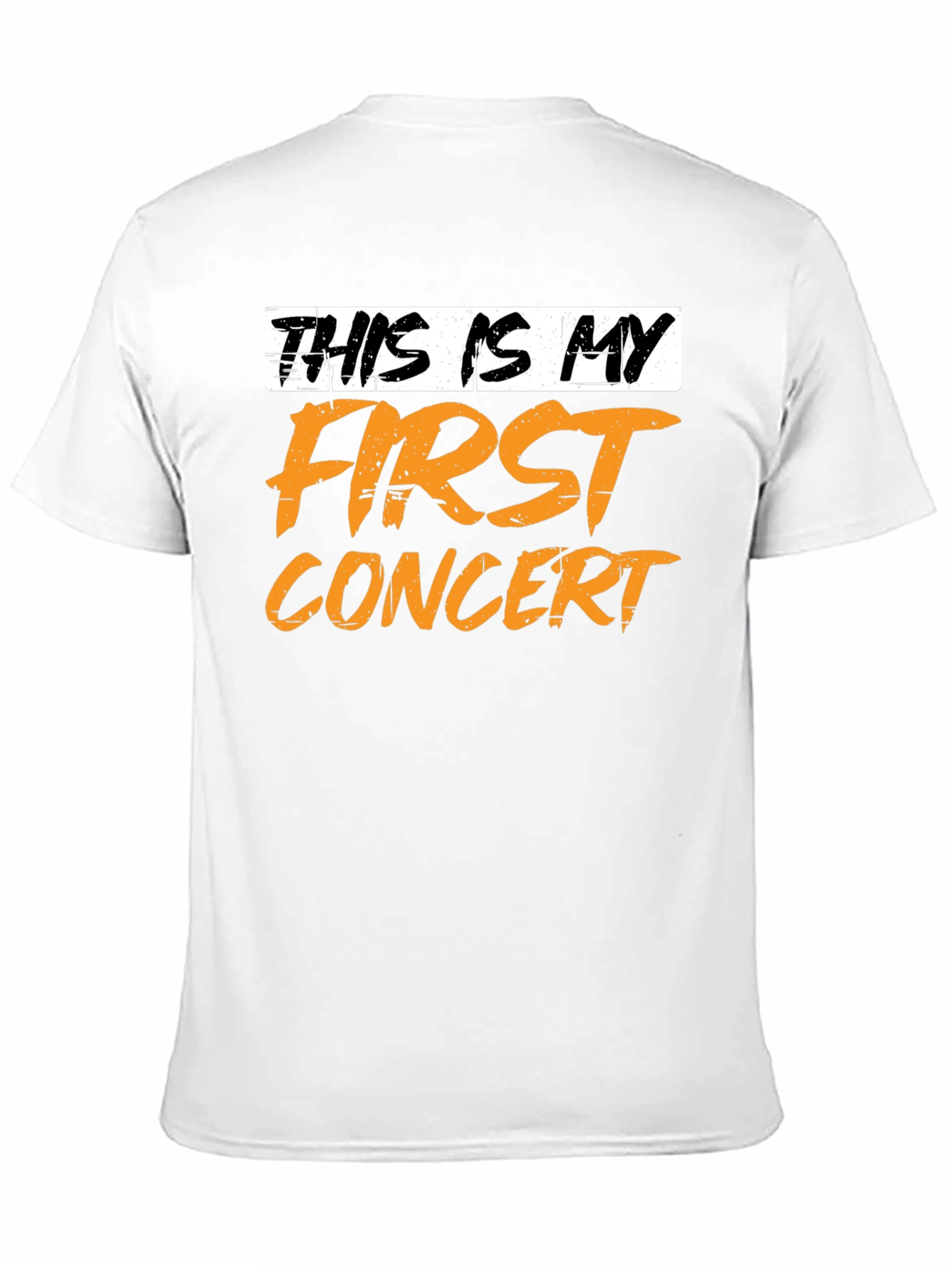 My First Concert T-Shirt - Novelty Graphic Tee