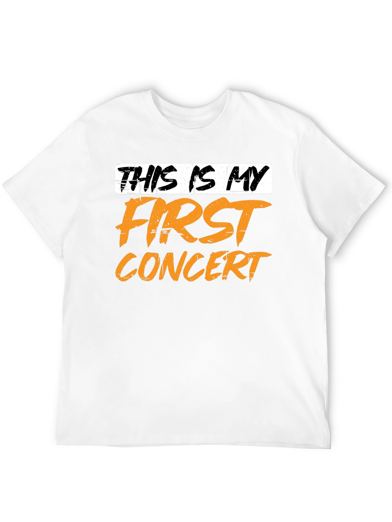 My First Concert T-Shirt - Novelty Graphic Tee