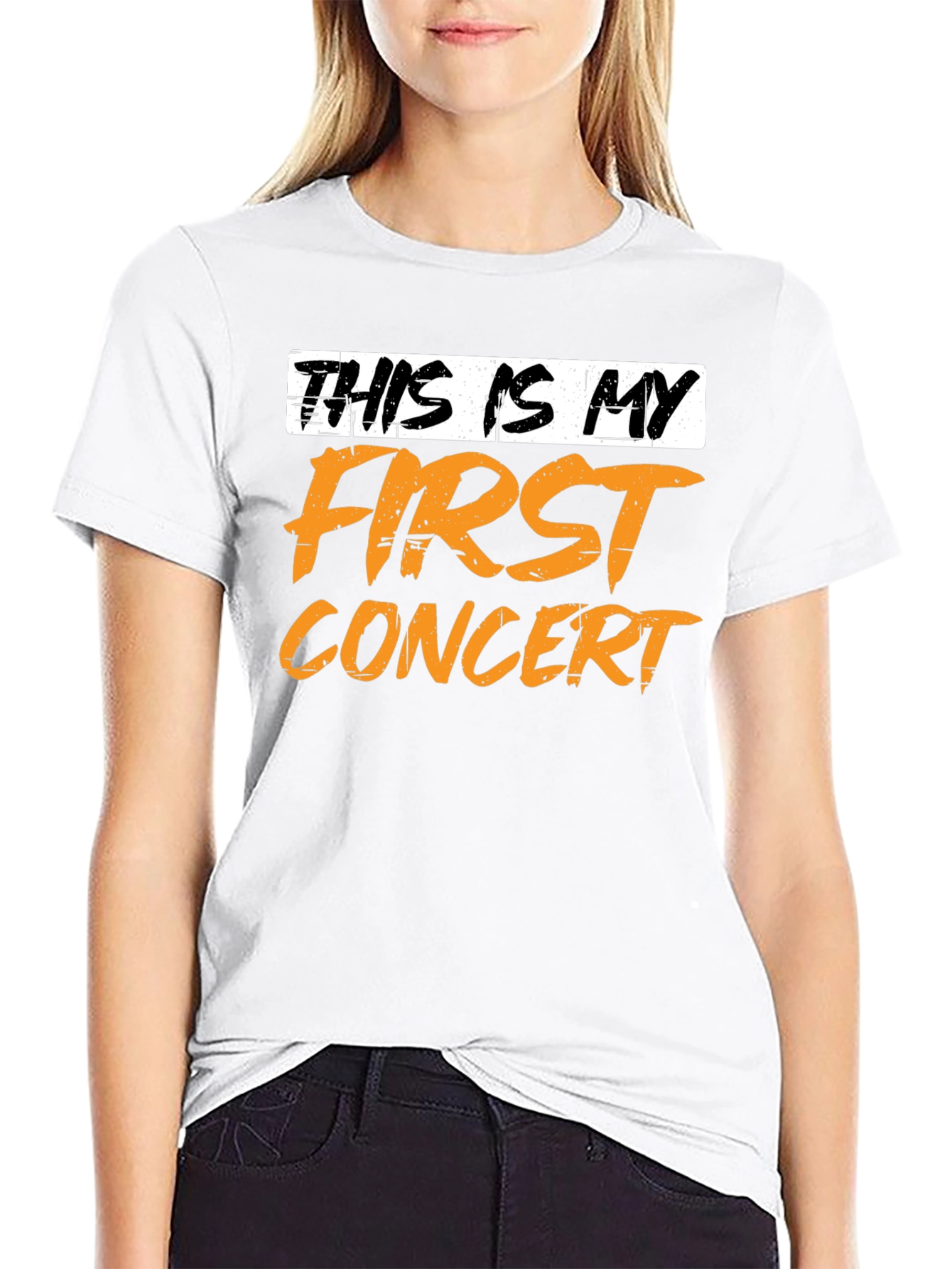 My First Concert T-Shirt - Novelty Graphic Tee