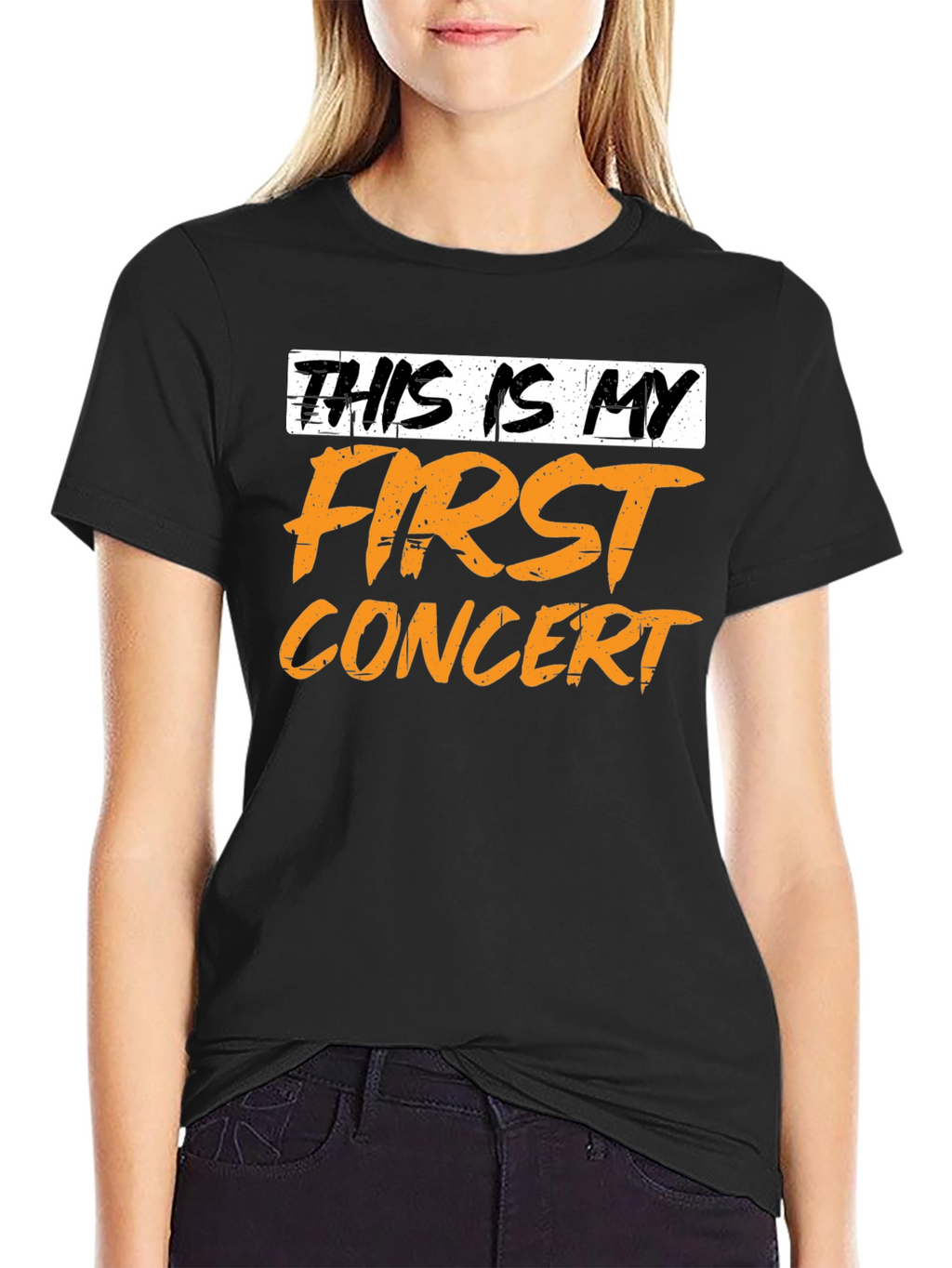 My First Concert T-Shirt - Novelty Graphic Tee