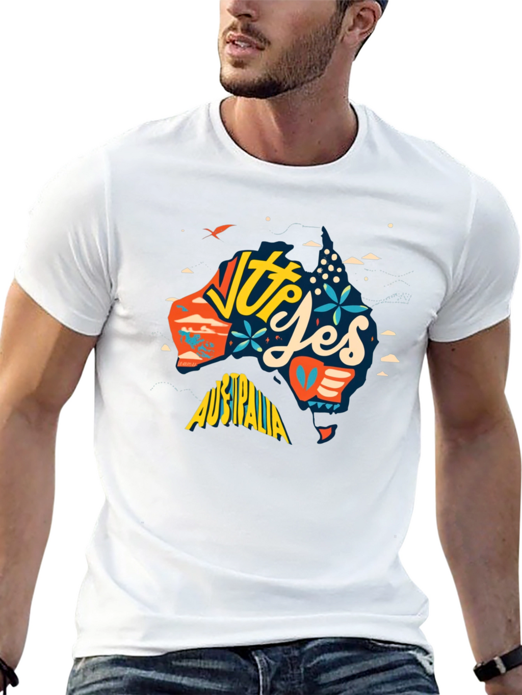 Australia Vegemite Novelty Graphic T-Shirt