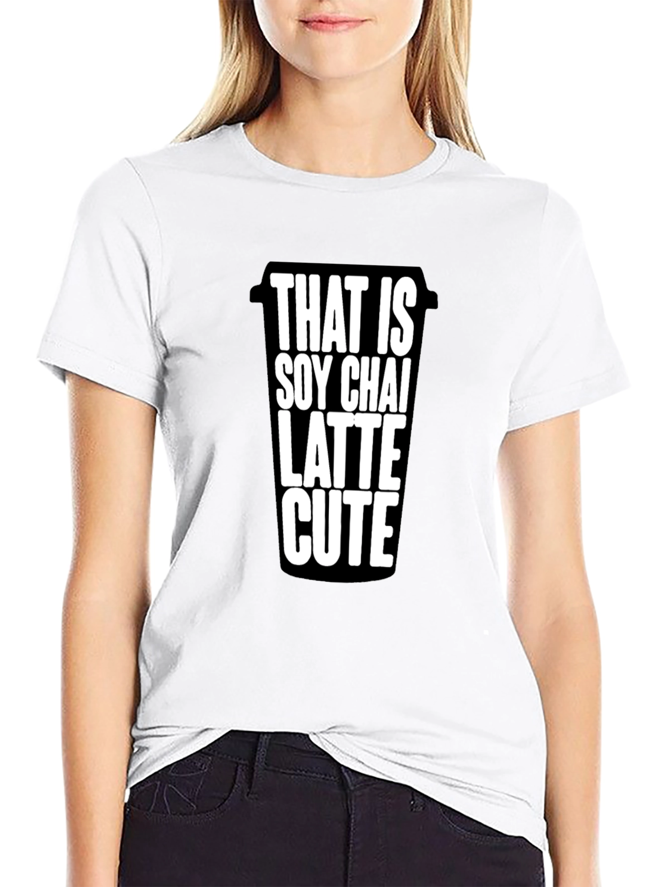 Soy Chai Latte Cute T-Shirt - Coffee Lover Tee