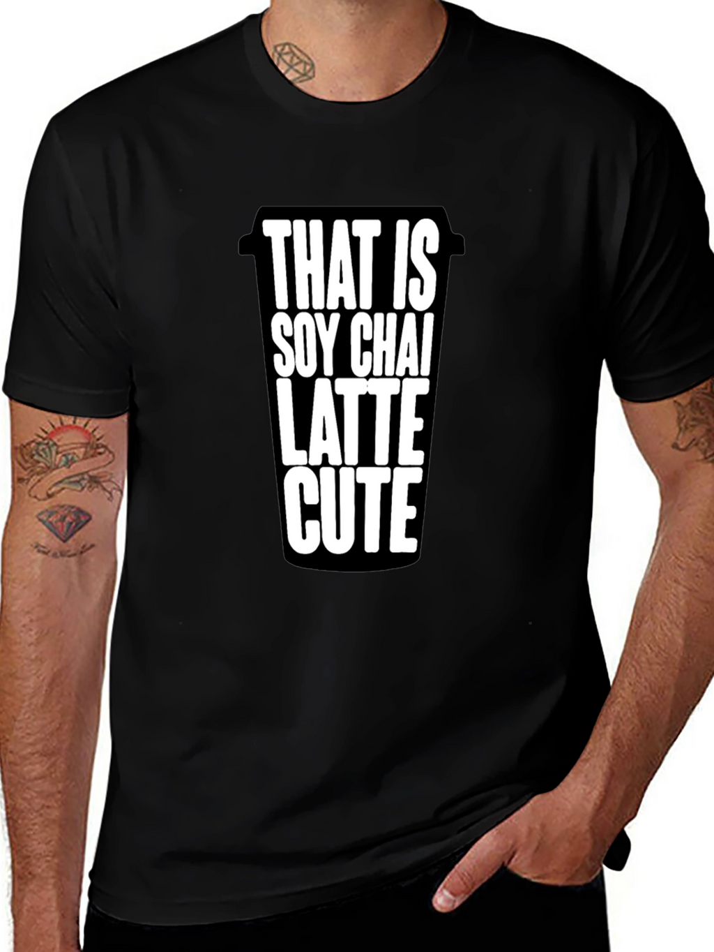 Soy Chai Latte Cute T-Shirt - Coffee Lover Tee