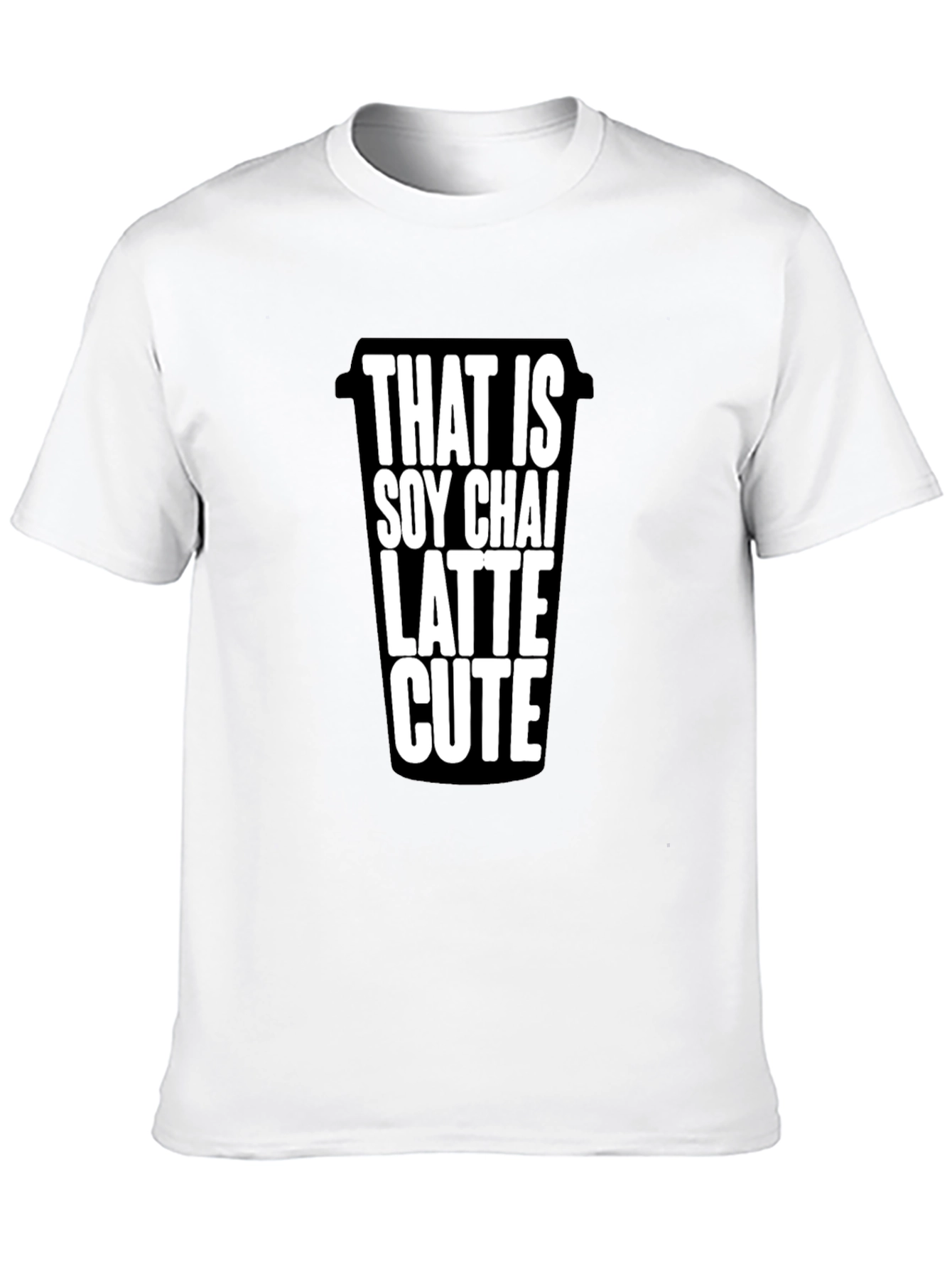 Soy Chai Latte Cute T-Shirt - Coffee Lover Tee