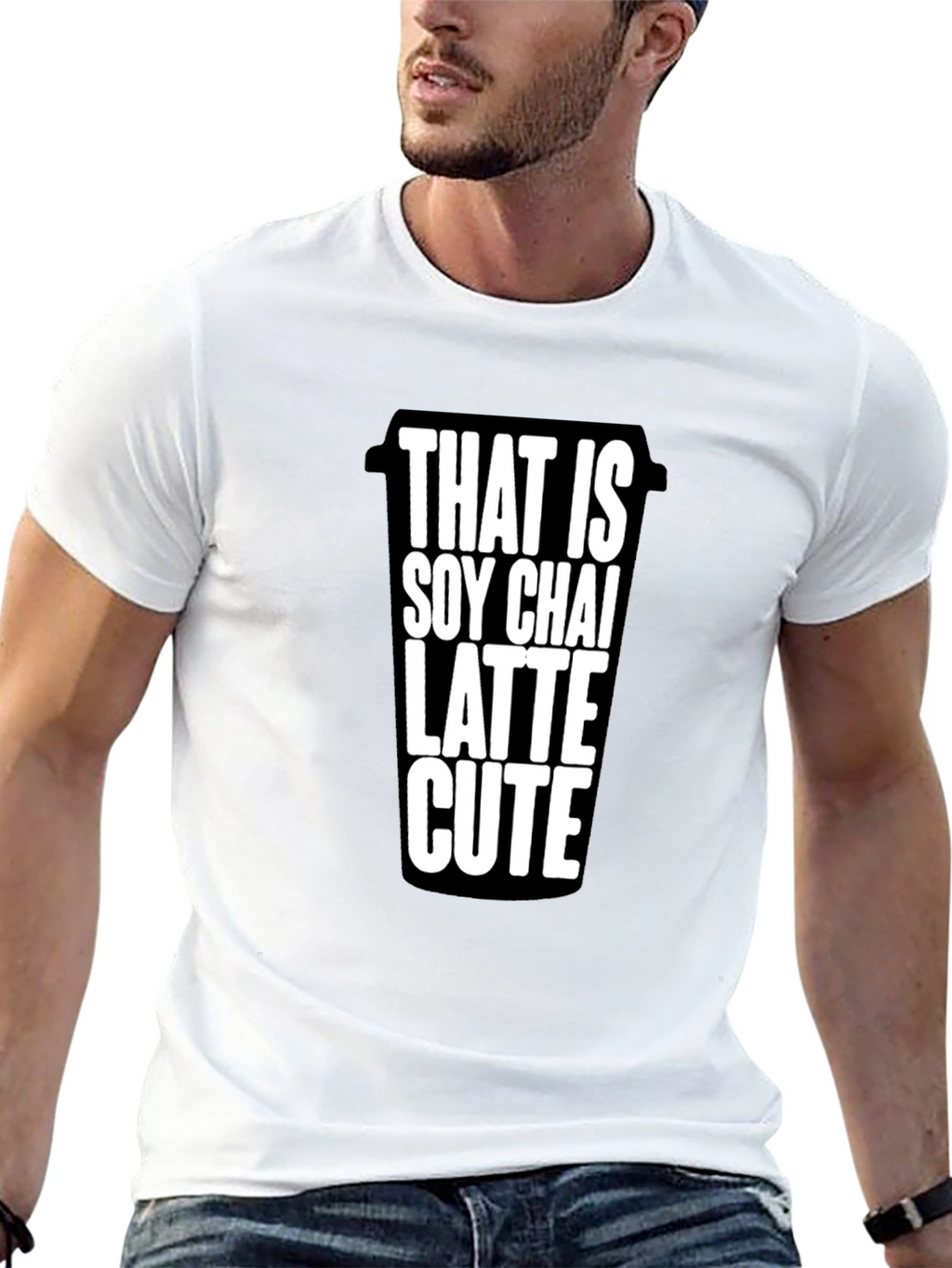 Soy Chai Latte Cute T-Shirt - Coffee Lover Tee