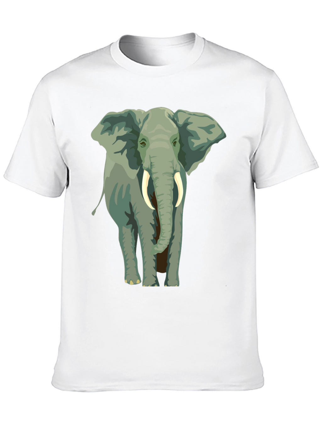 Elephant Graphic T-Shirt - Animal Lover Tee