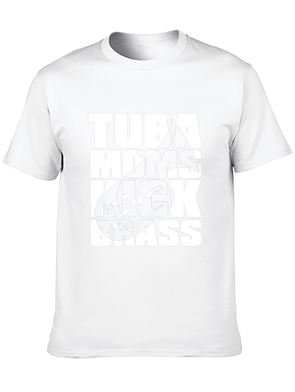 Tuba Moms Kick Brass Graphic Tee