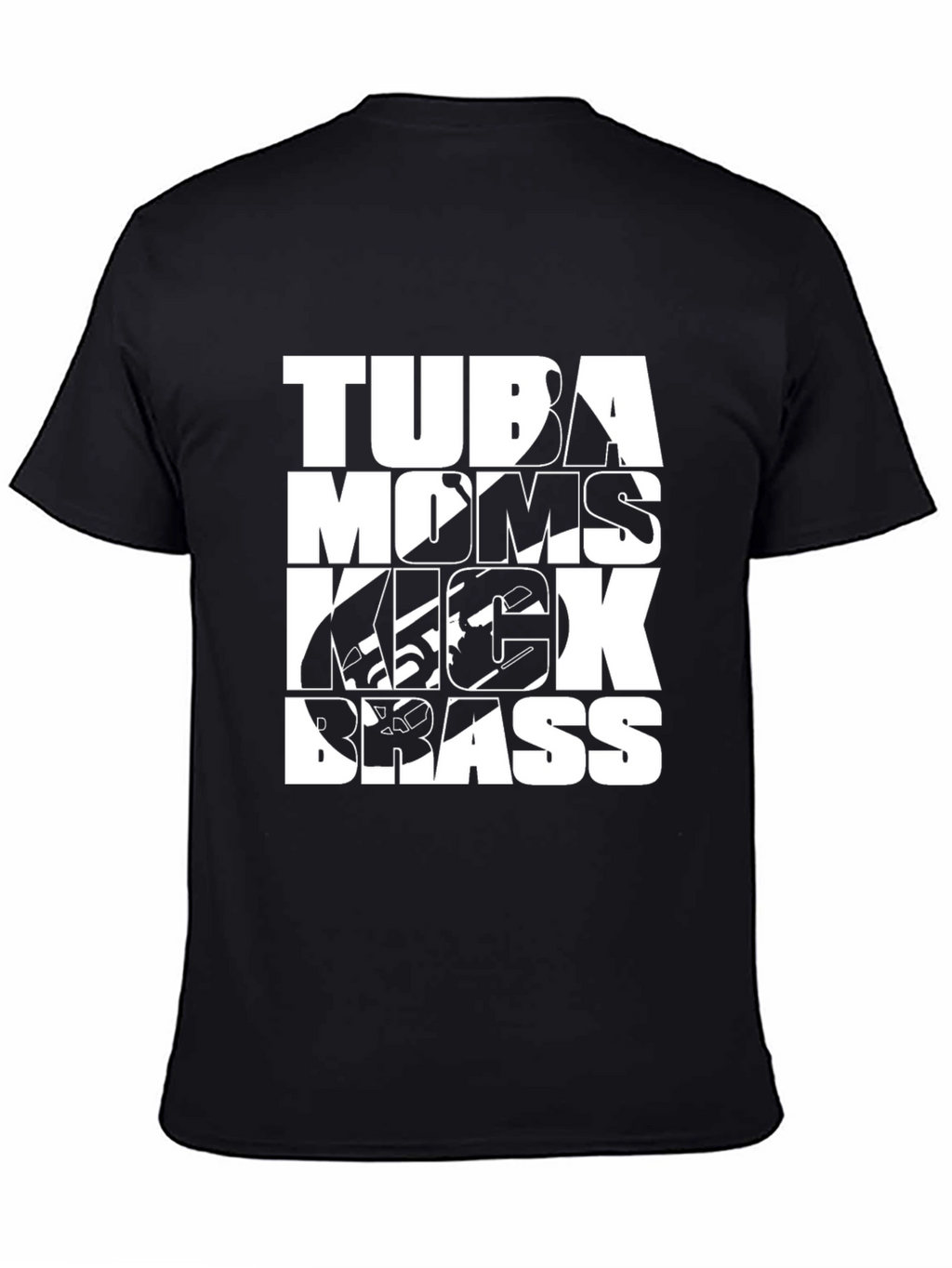 Tuba Moms Kick Brass Graphic Tee