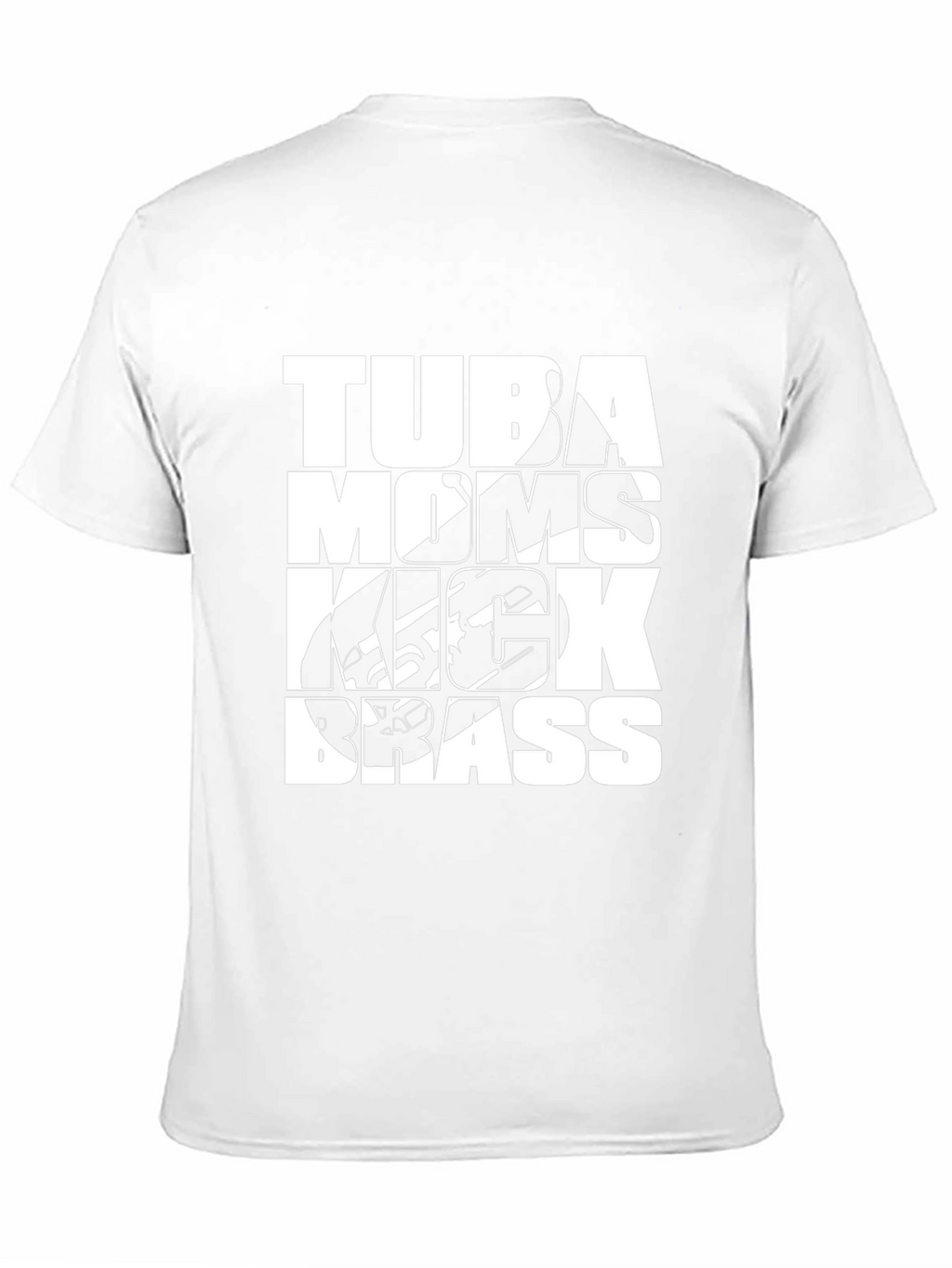 Tuba Moms Kick Brass Graphic Tee