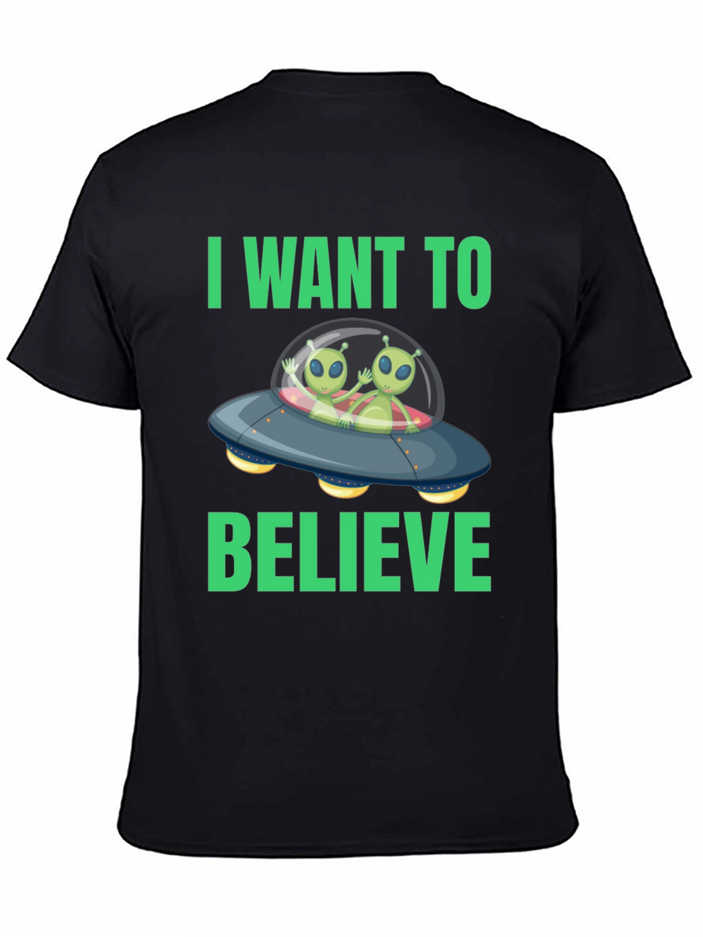 I Want to Believe Alien Graphic Tee