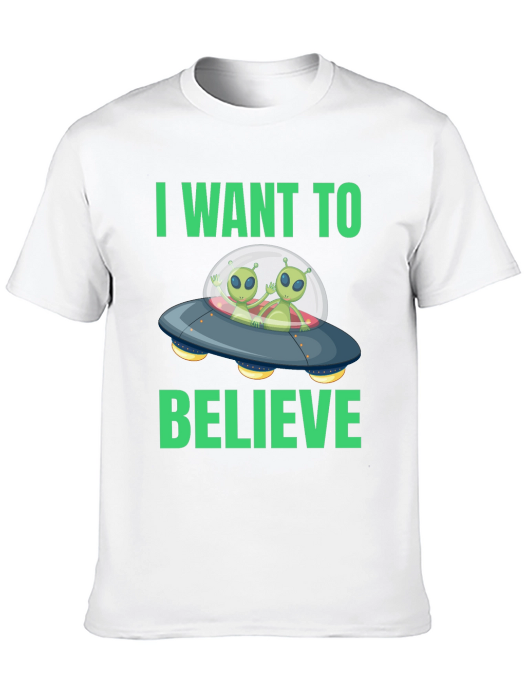 I Want to Believe Alien Graphic Tee
