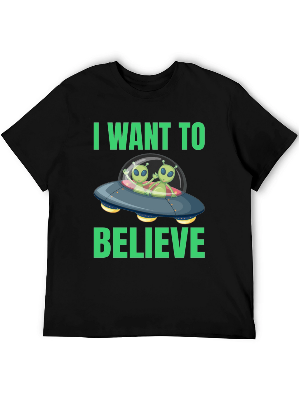 I Want to Believe Alien Graphic Tee