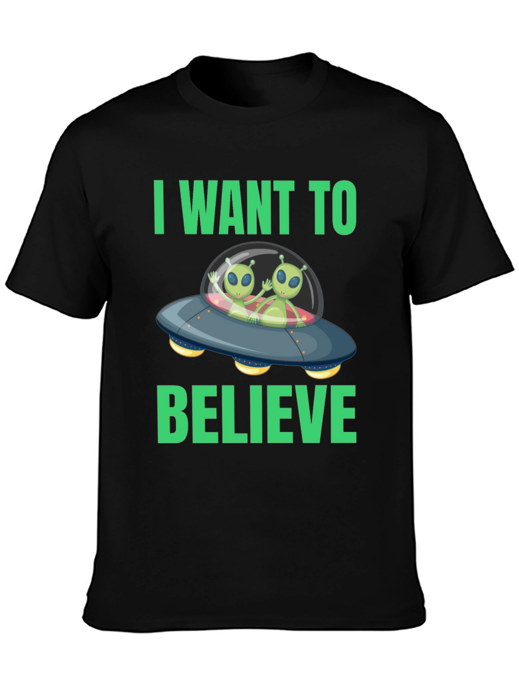 I Want to Believe Alien Graphic Tee