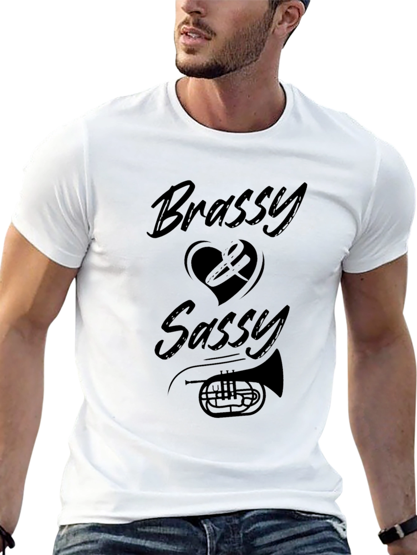 Brassy & Sassy T-Shirt - Music Lover Tee