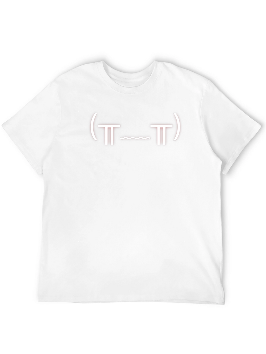 Black T-Shirt with Kawaii Face Design