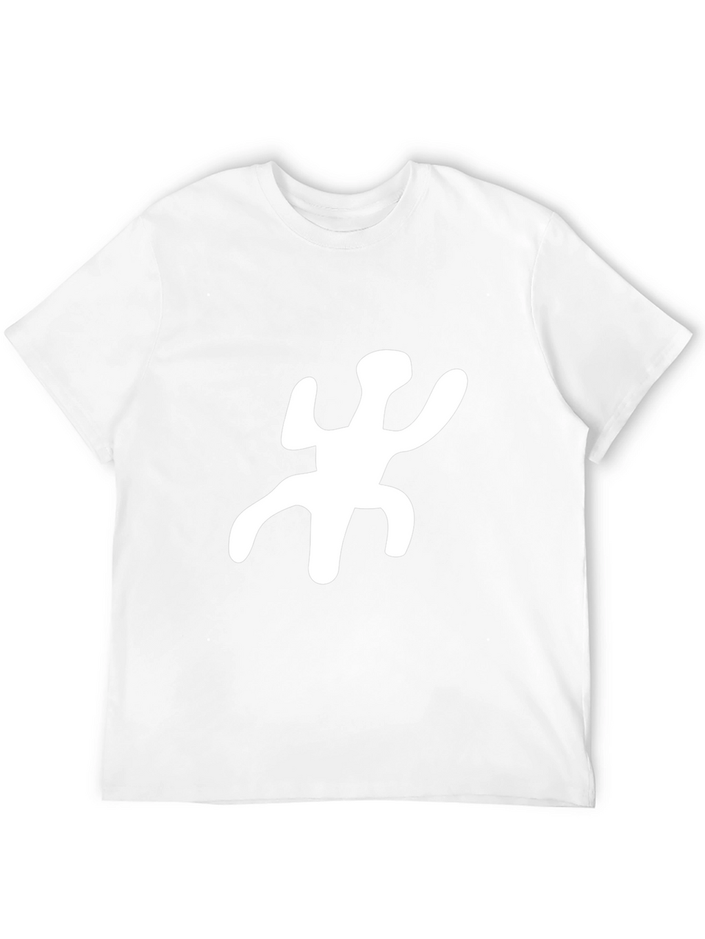 Unique Symbol Graphic Black T-Shirt