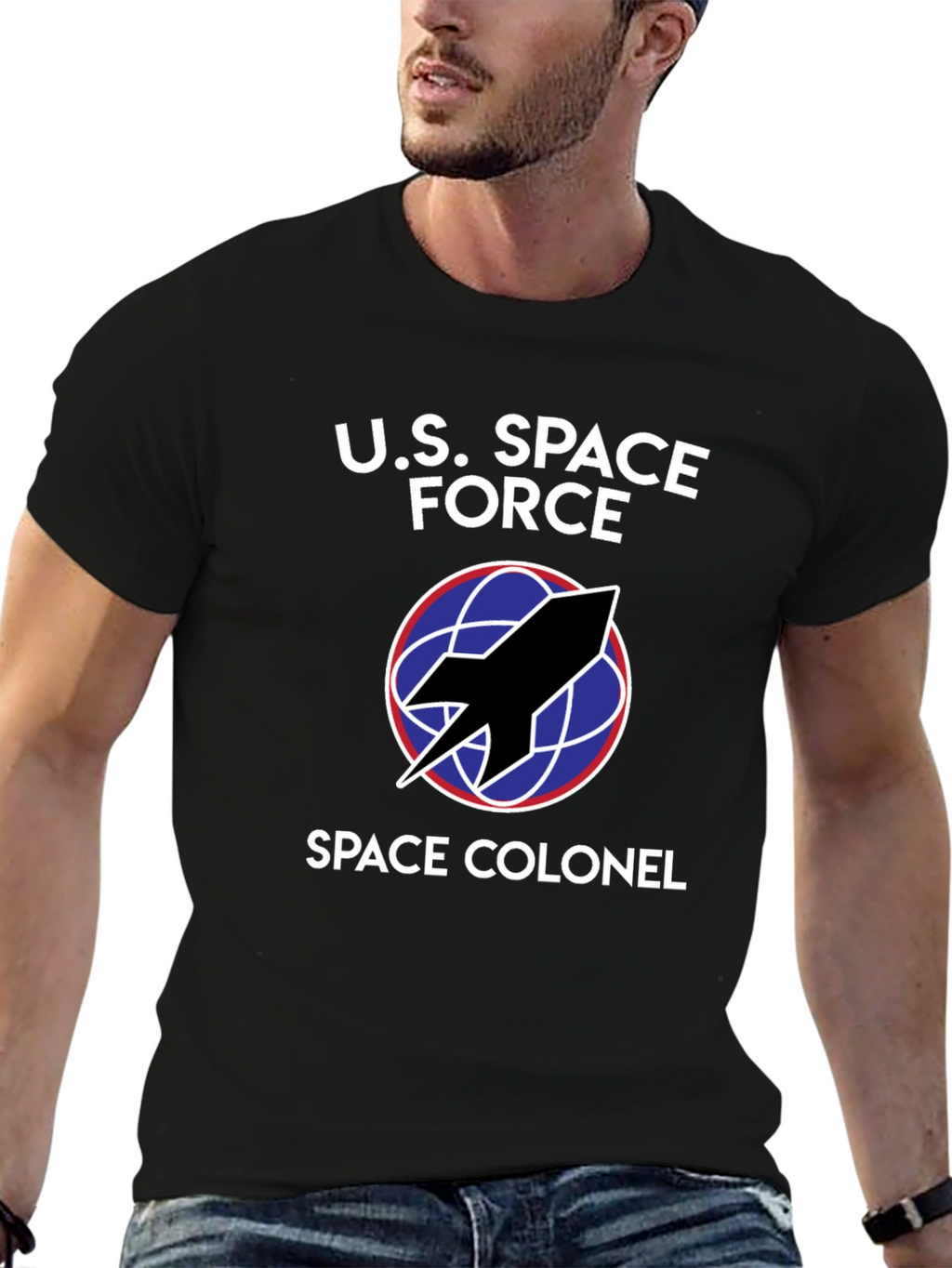 U.S. Space Force Space Colonel Graphic T-Shirt