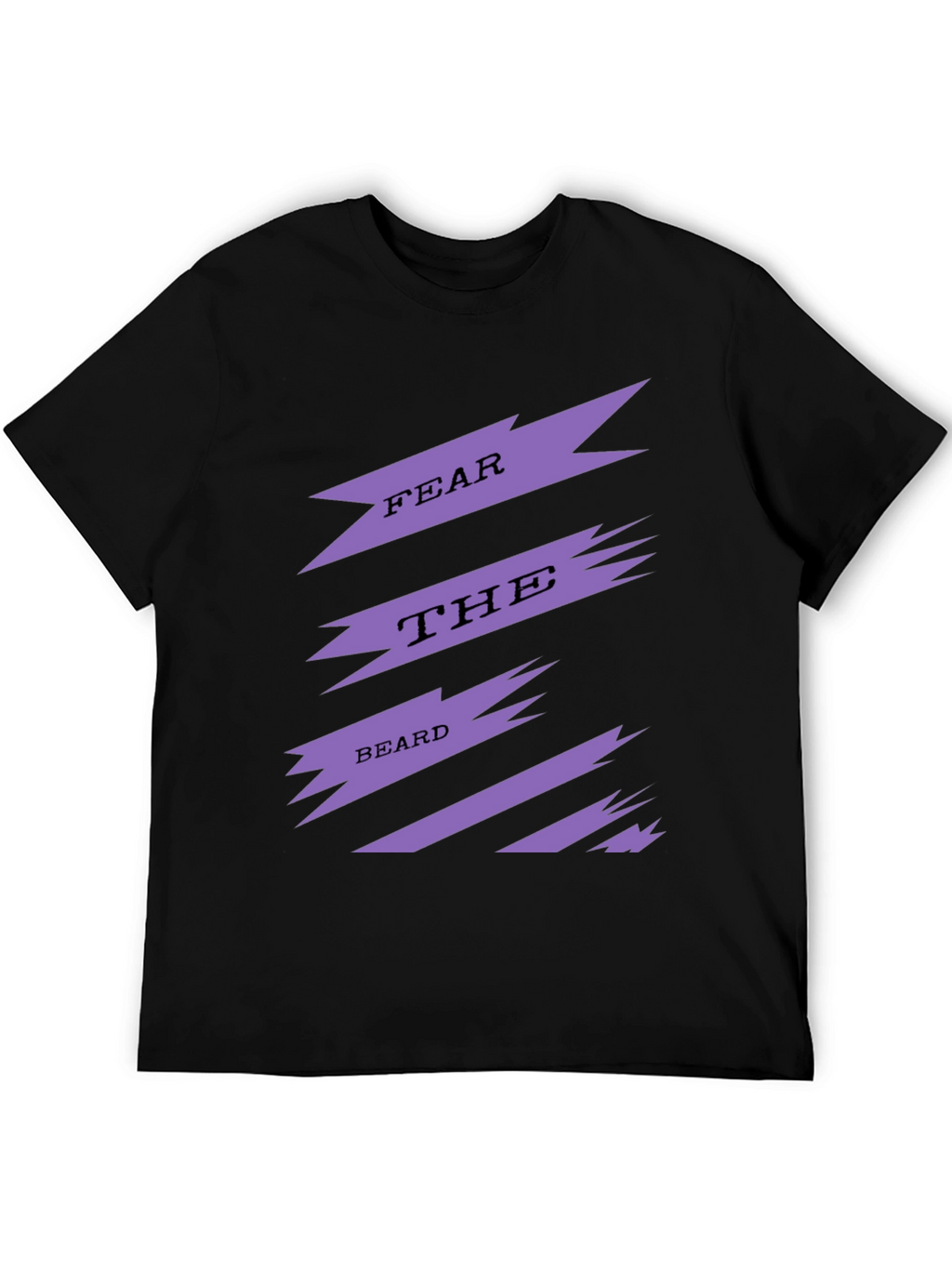 Fear The Beard Mens Graphic Tee