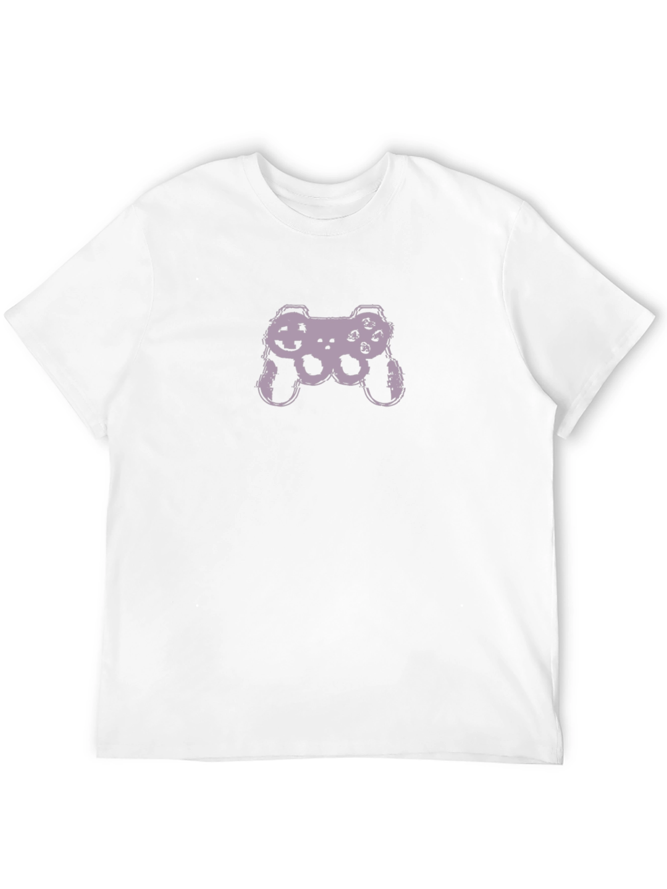 Gaming Controller Graphic Tee - Black Casual