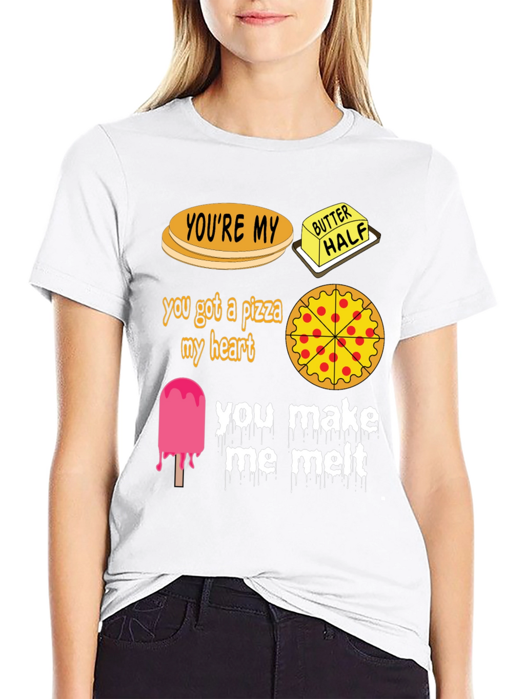 Humorous Food Pun Graphic T-Shirt