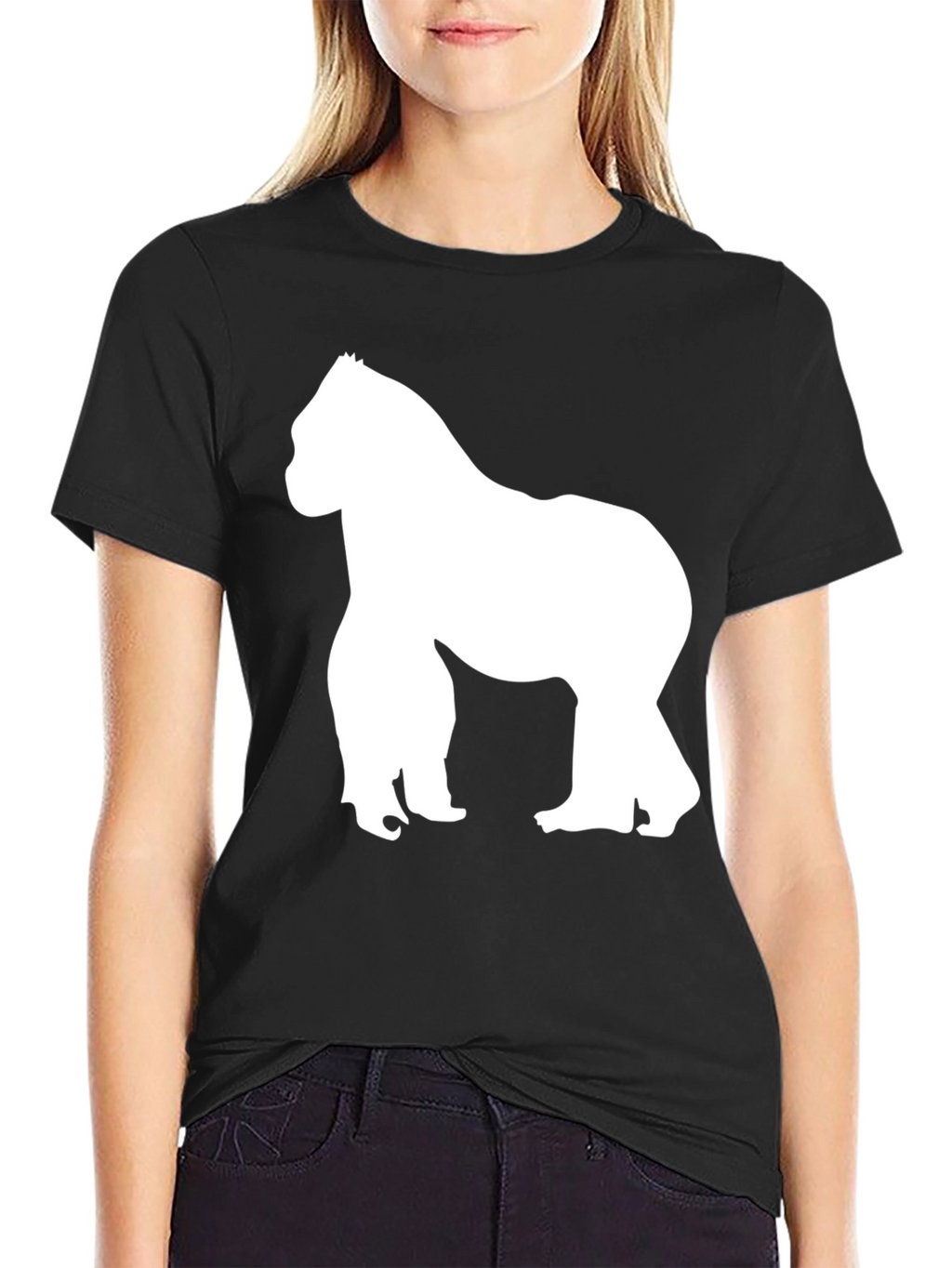 Gorilla Graphic Tee - Black Unisex T-Shirt