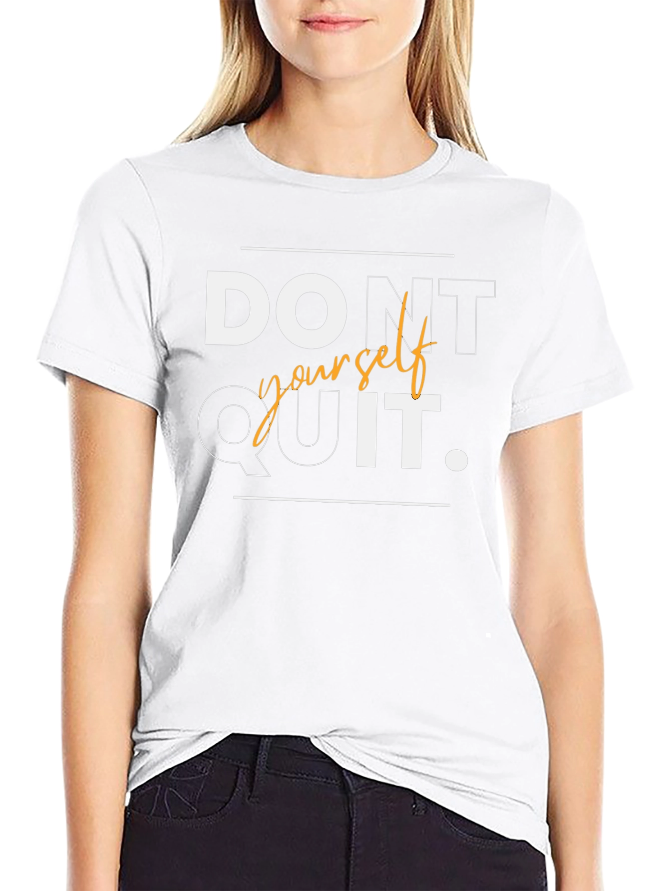 Motivational Dont Quit T-Shirt