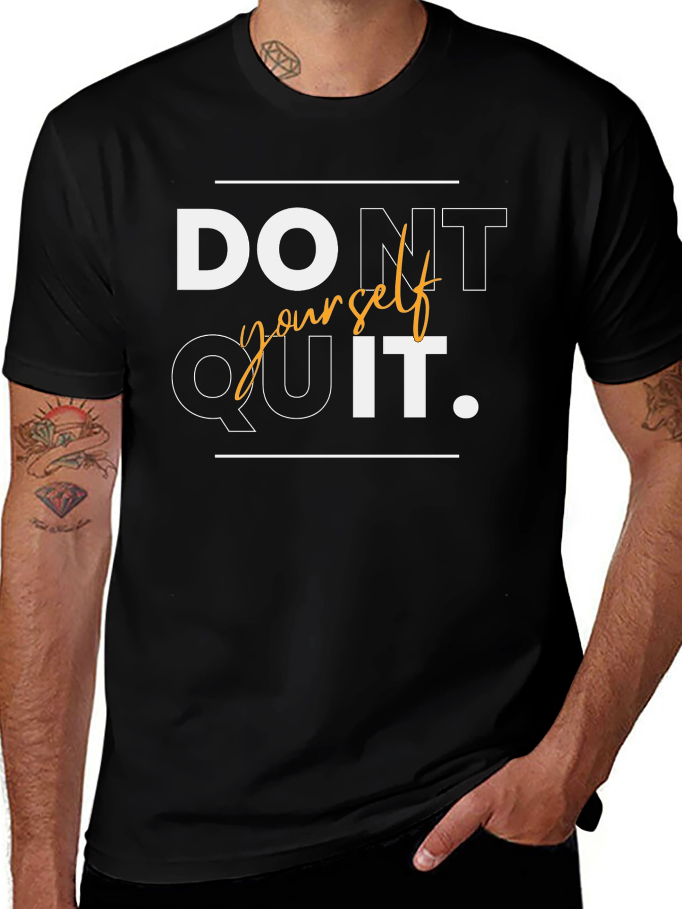 Motivational Dont Quit T-Shirt