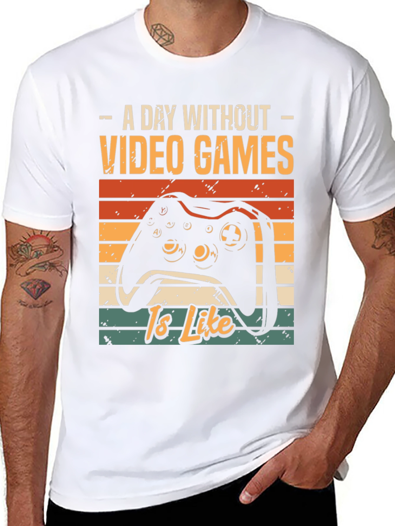 Video Game Controller Graphic Tee