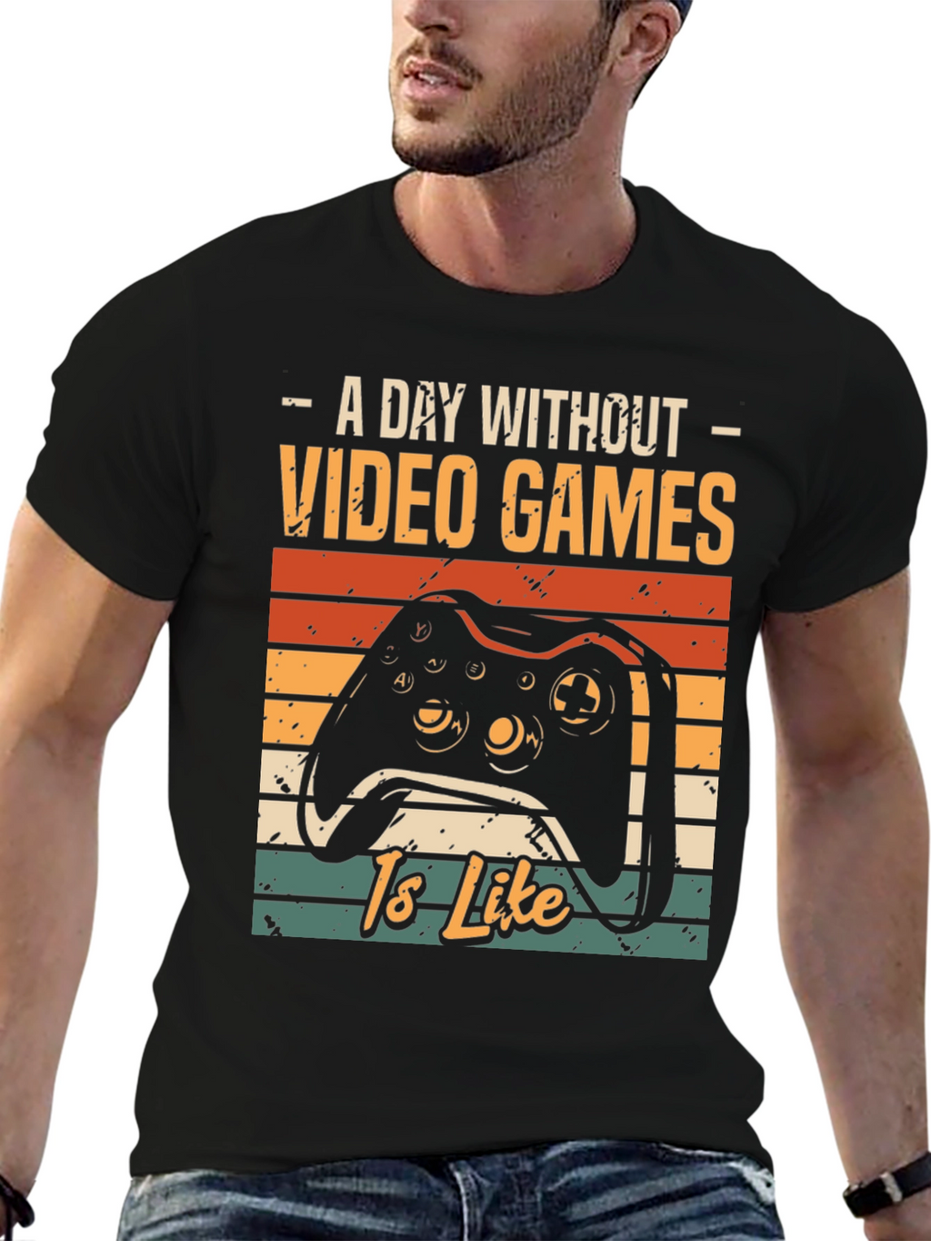 Video Game Controller Graphic Tee