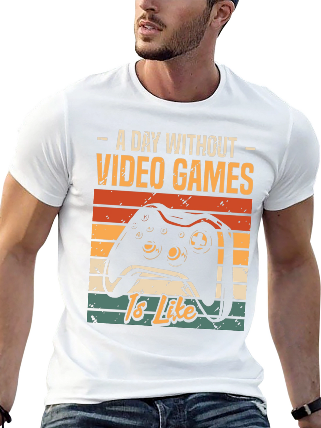 Video Game Controller Graphic Tee