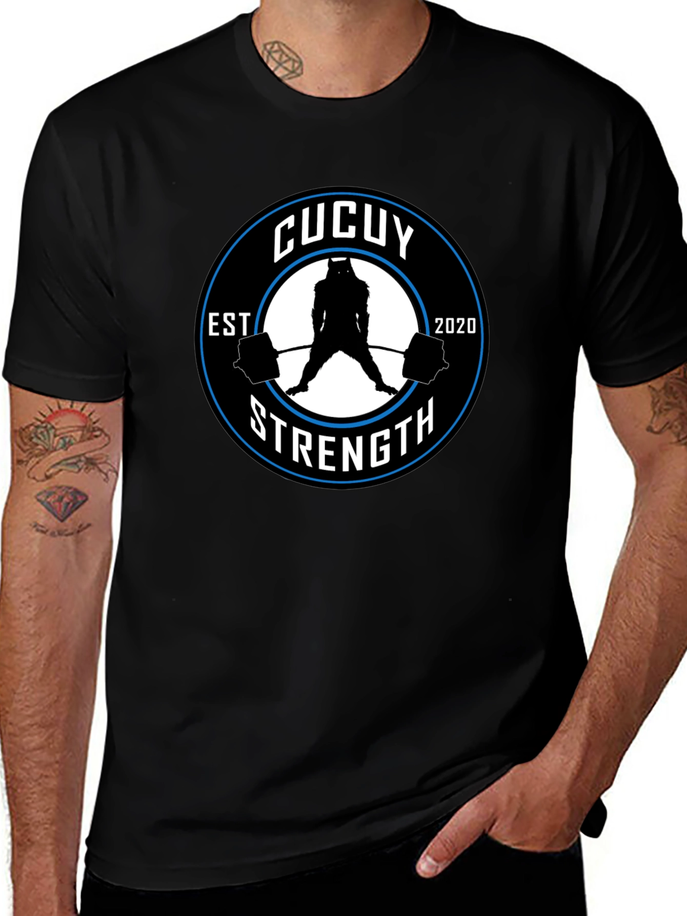 Cucuy Strength EST 2020 Black T-Shirt