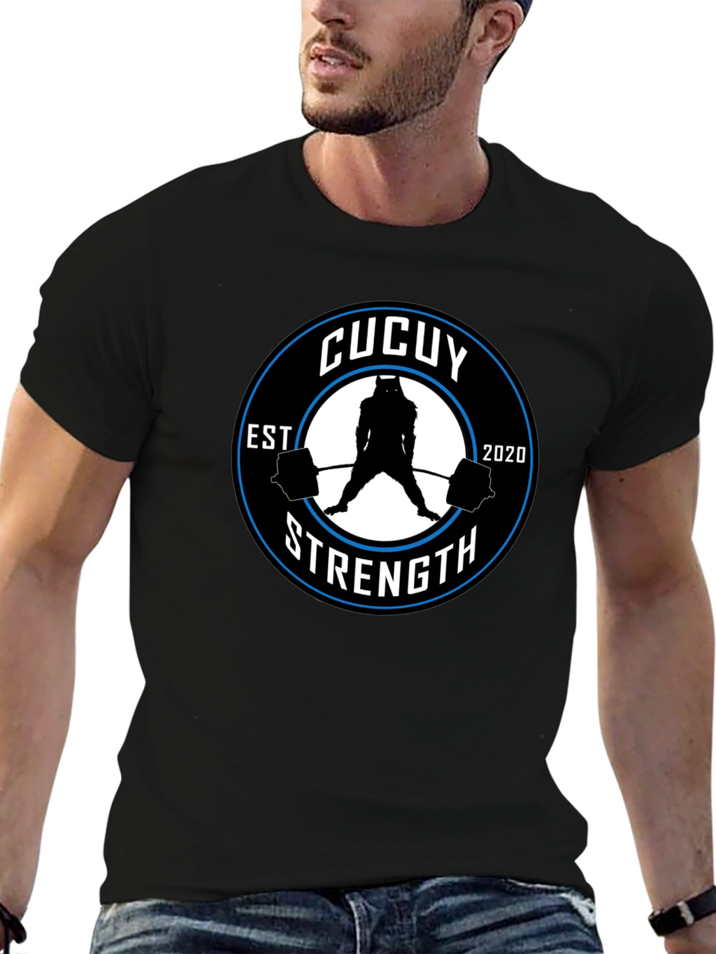 Cucuy Strength EST 2020 Black T-Shirt