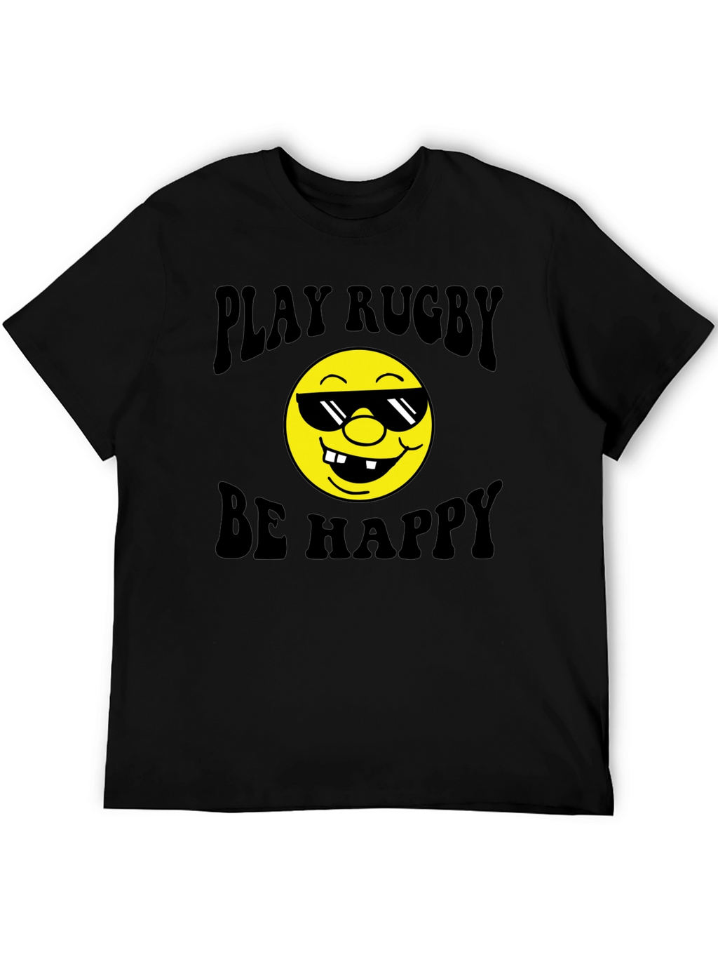 Play Rugby Be Happy T-Shirt