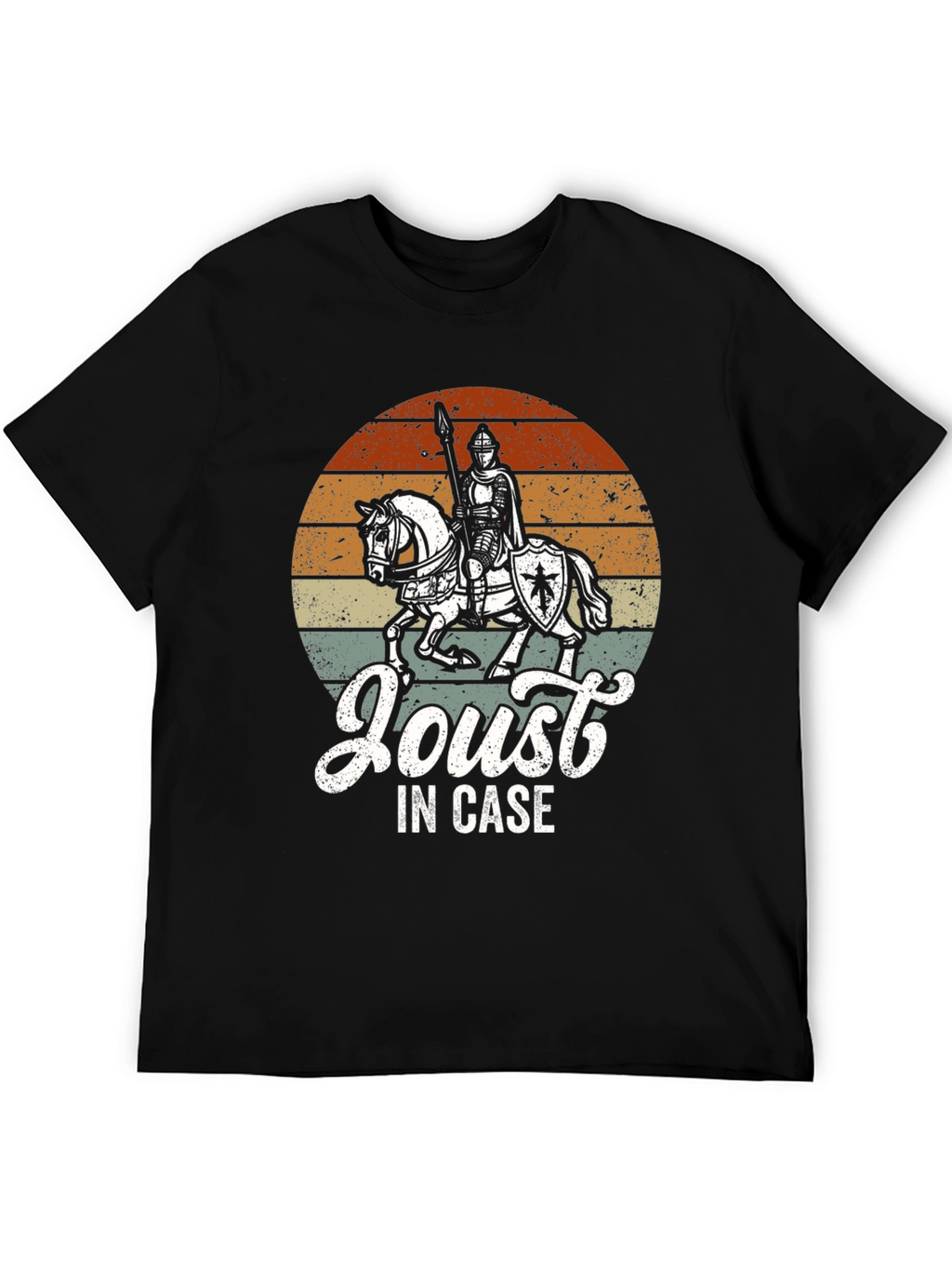 Medieval Knight Joust In Case Graphic T-Shirt