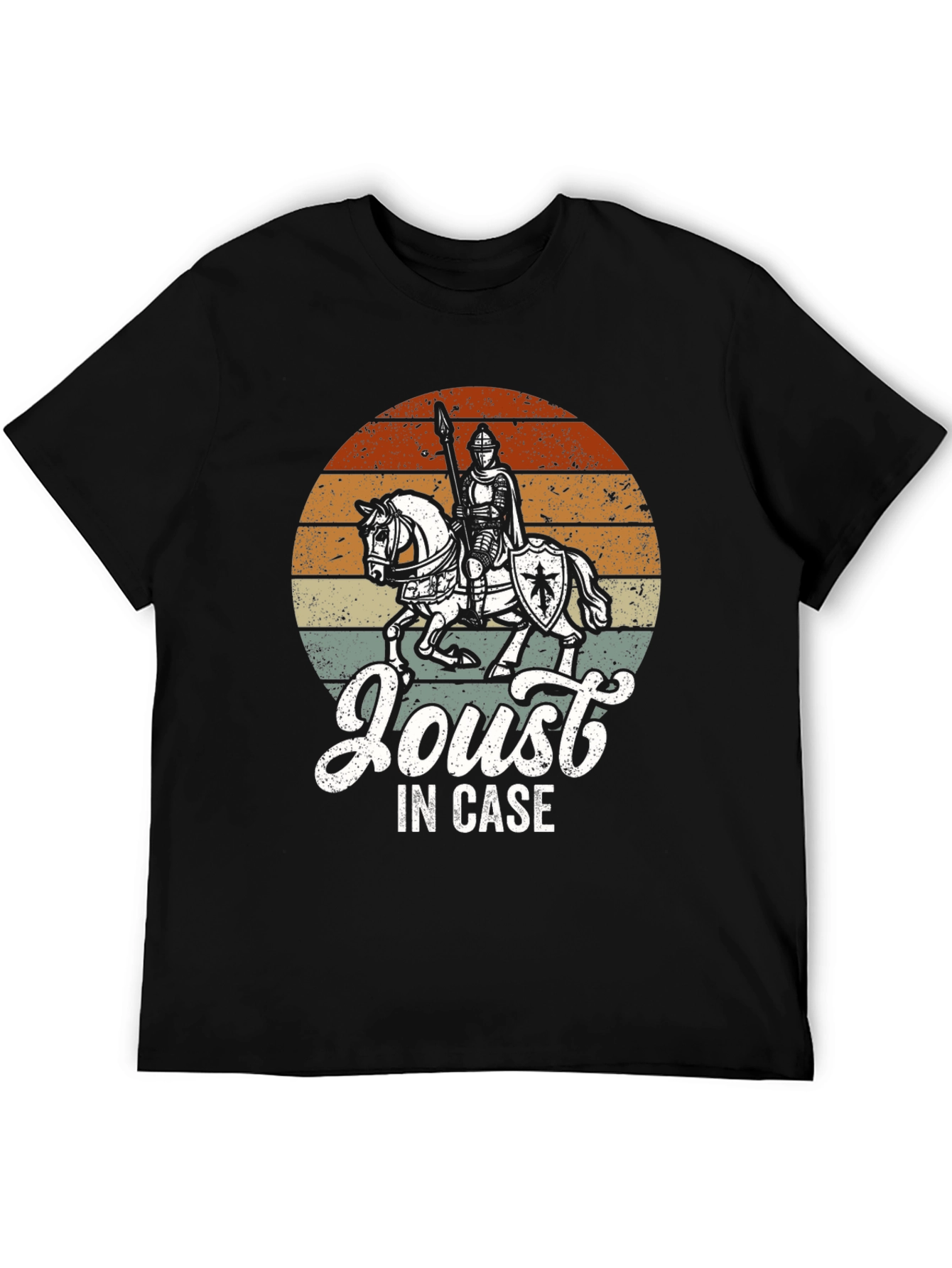 Medieval Knight Joust In Case Graphic T-Shirt