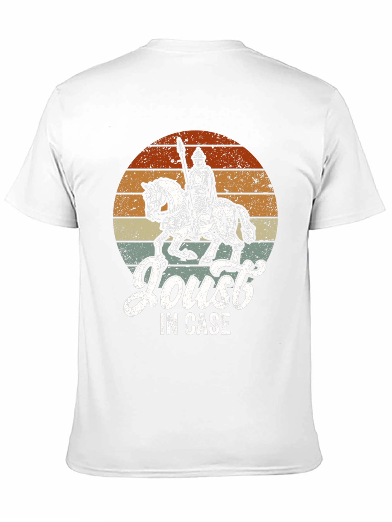 Medieval Knight Joust In Case Graphic T-Shirt