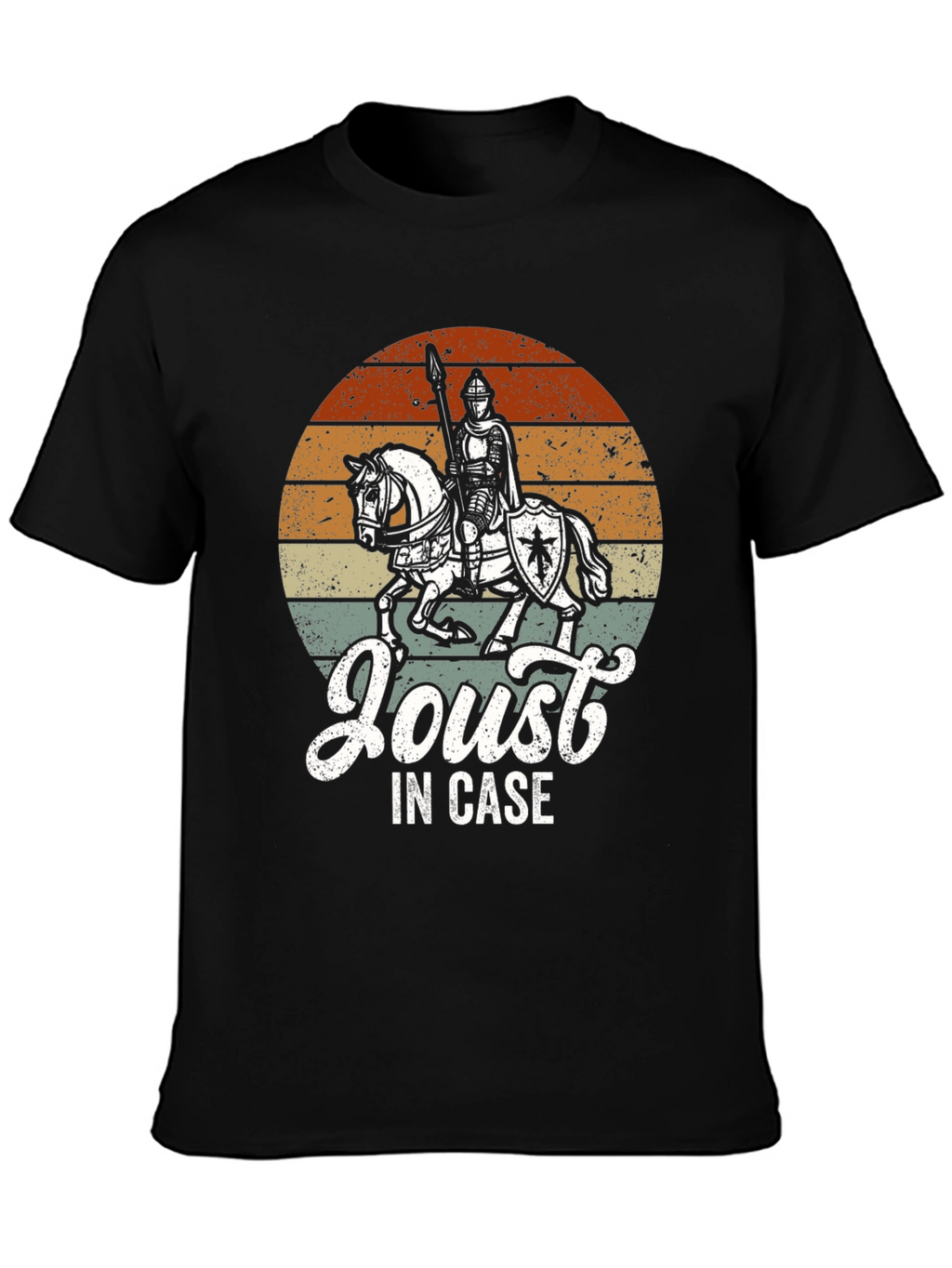 Medieval Knight Joust In Case Graphic T-Shirt