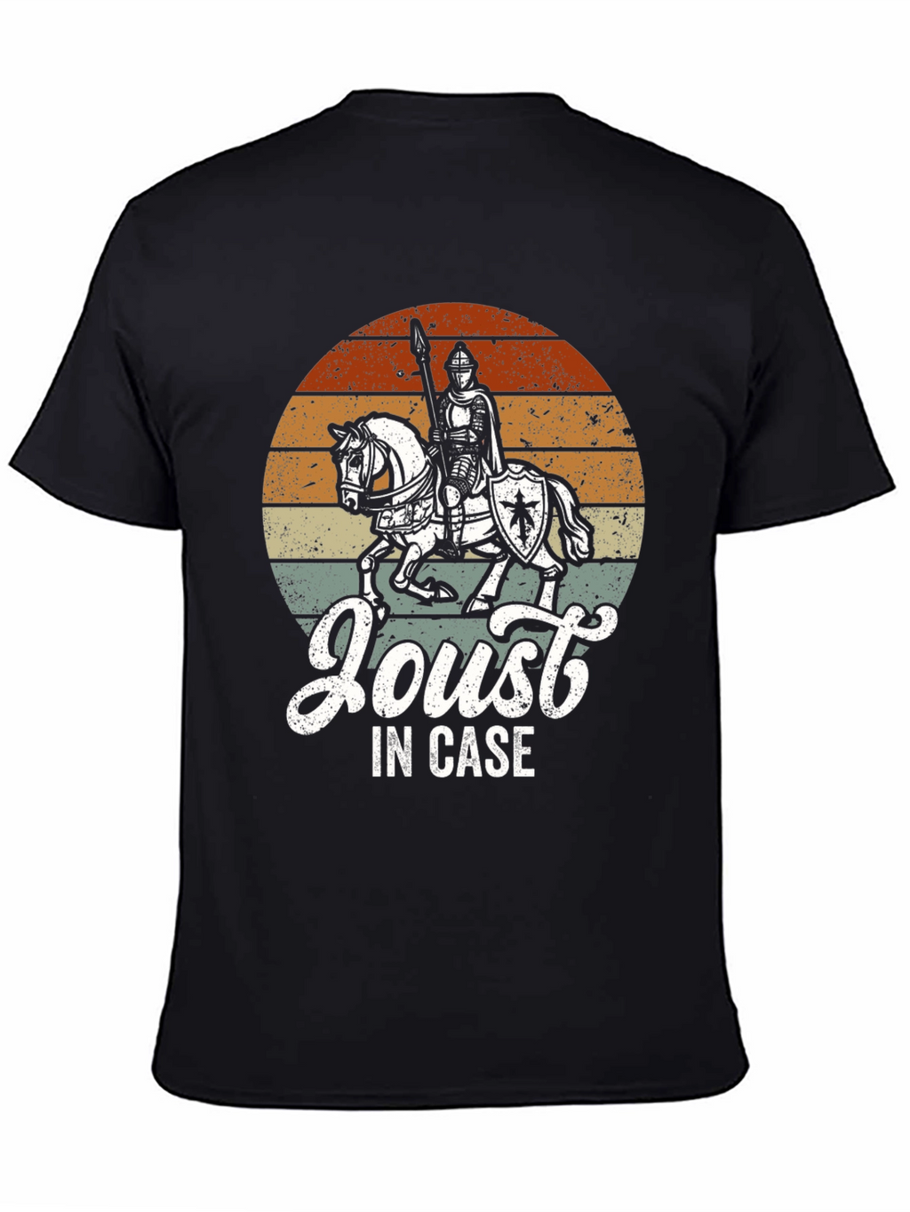 Medieval Knight Joust In Case Graphic T-Shirt