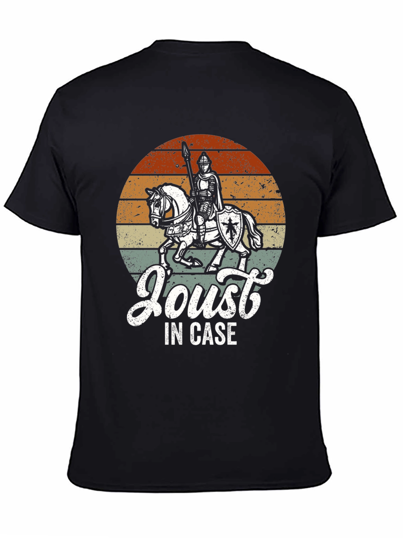 Medieval Knight Joust In Case Graphic T-Shirt