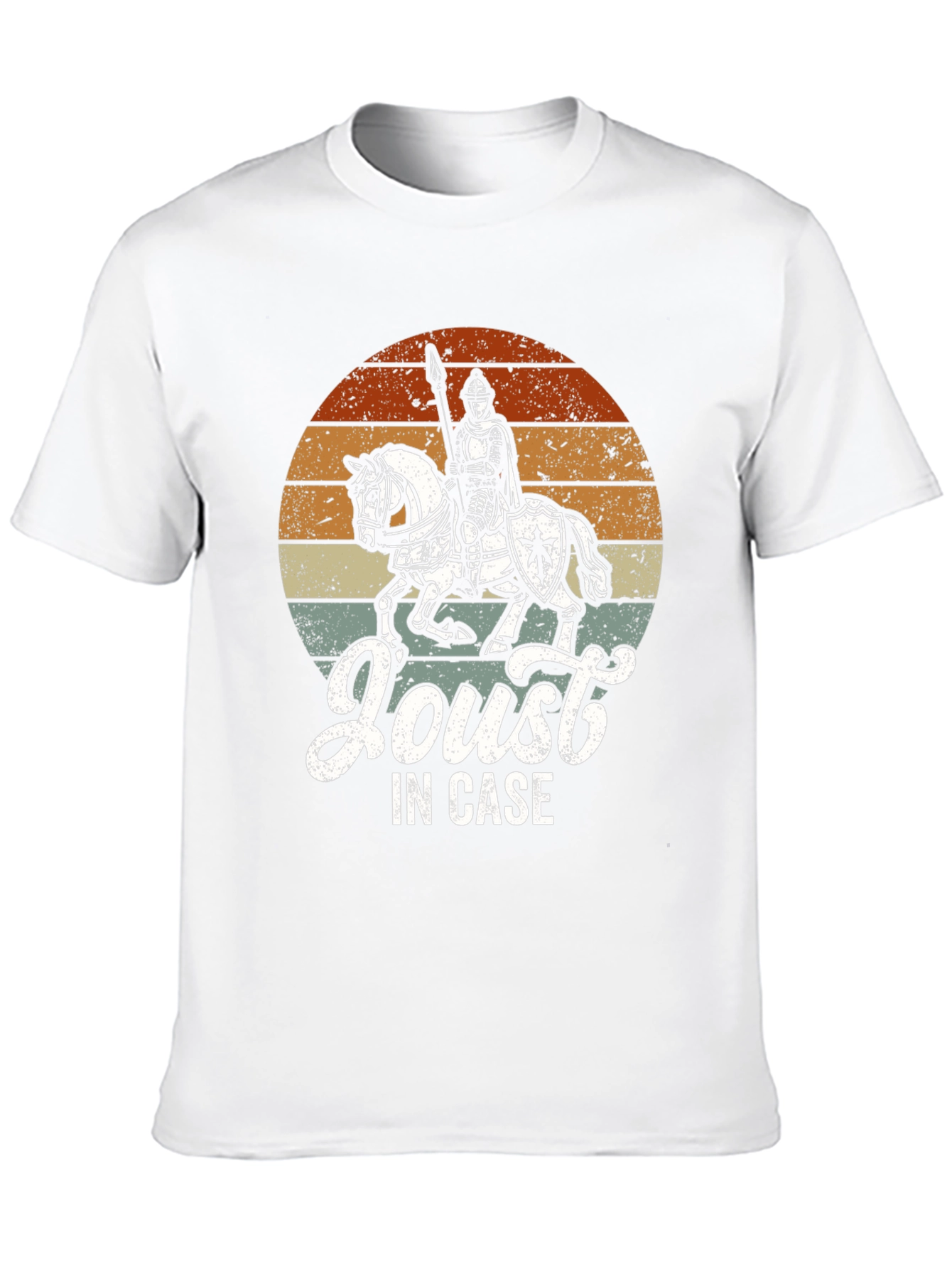 Medieval Knight Joust In Case Graphic T-Shirt