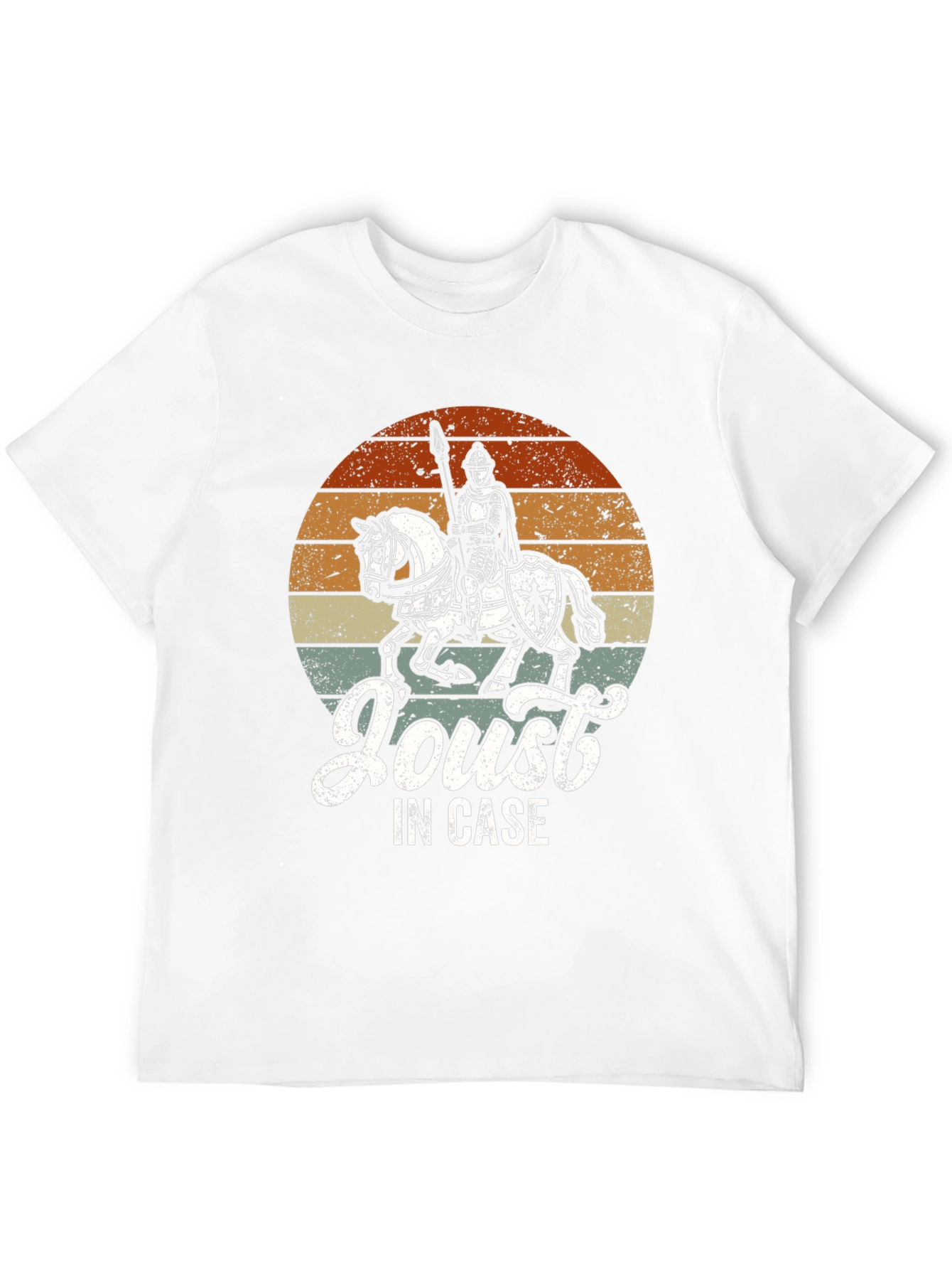 Medieval Knight Joust In Case Graphic T-Shirt