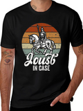 Medieval Knight Joust In Case Graphic T-Shirt