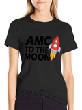 AMC To The Moon Graphic T-Shirt
